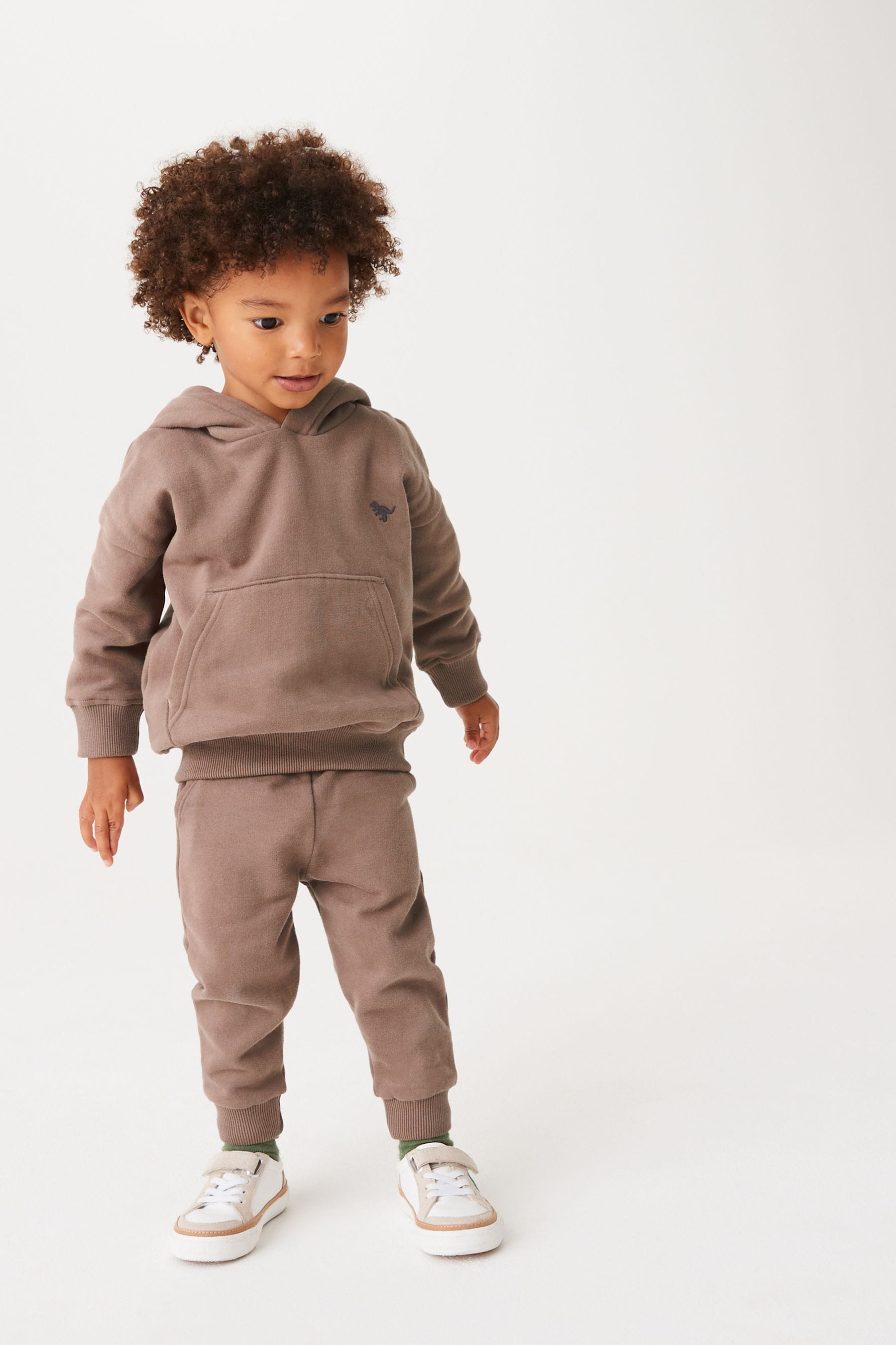 Mink Brown Soft Touch Jersey Joggers (3mths-7yrs)