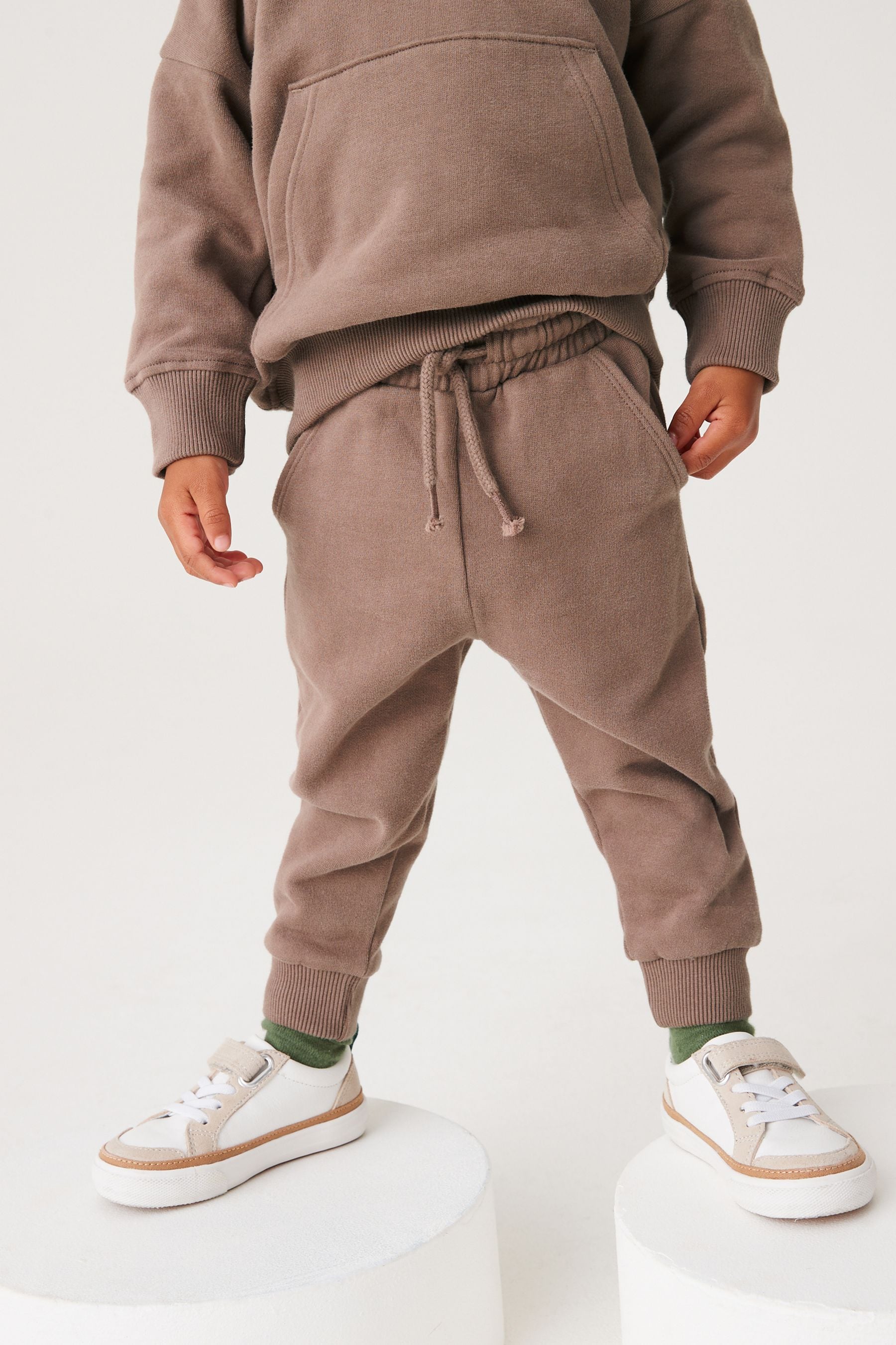 Mink Brown Soft Touch Jersey Joggers (3mths-7yrs)