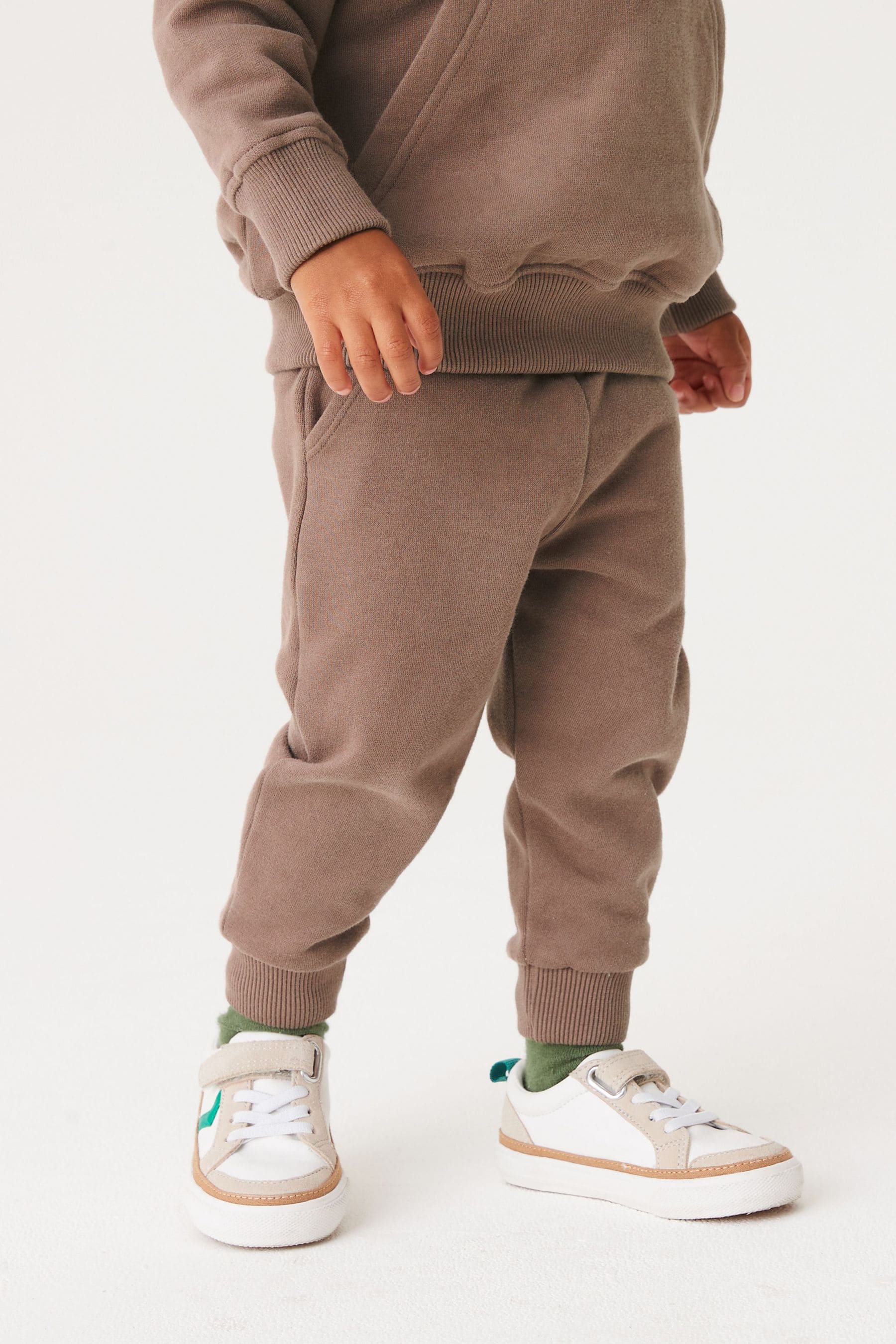 Mink Brown Soft Touch Jersey Joggers (3mths-7yrs)