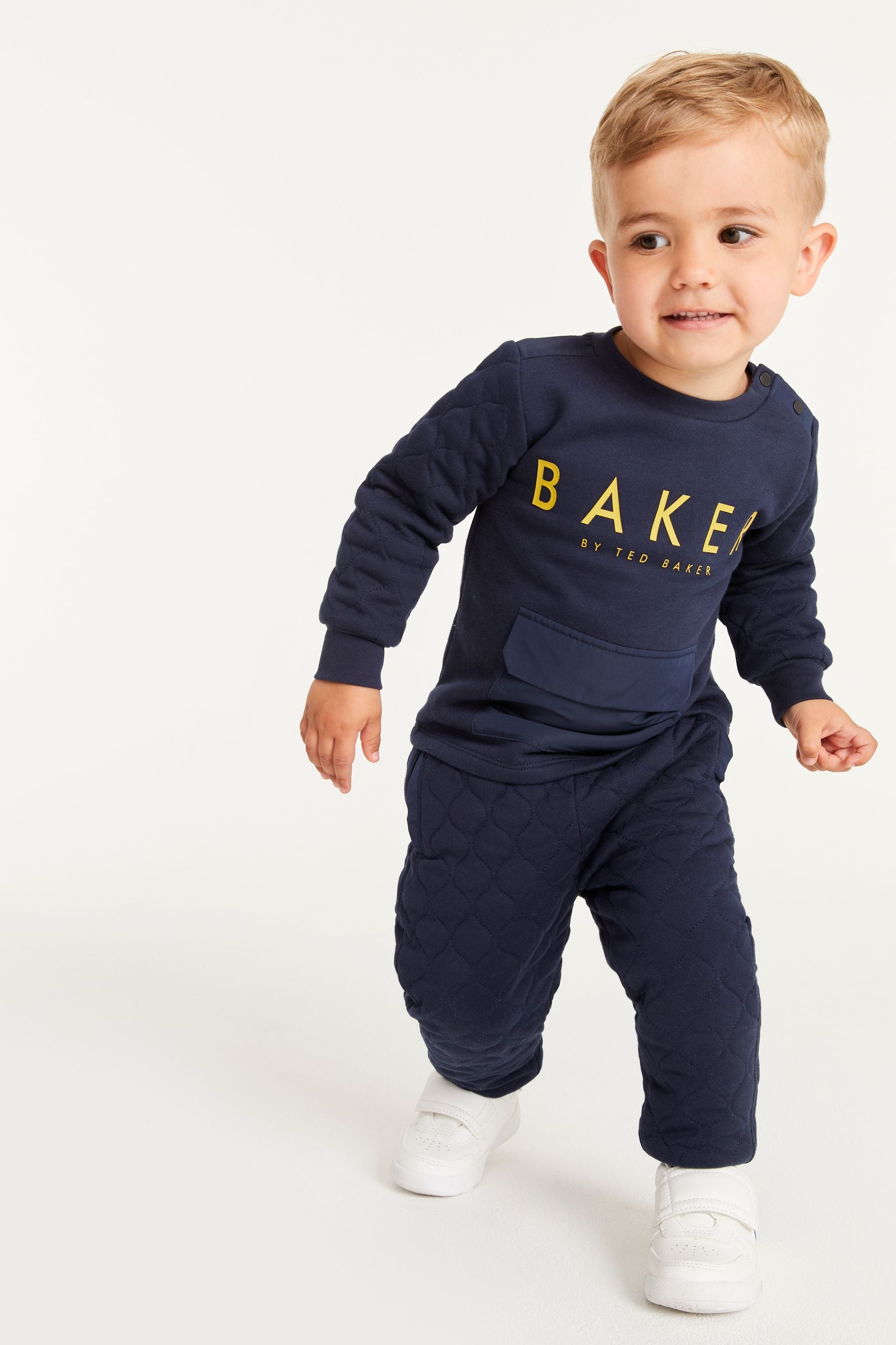 Baker by Ted Baker Navy Sweater And Joggers Set