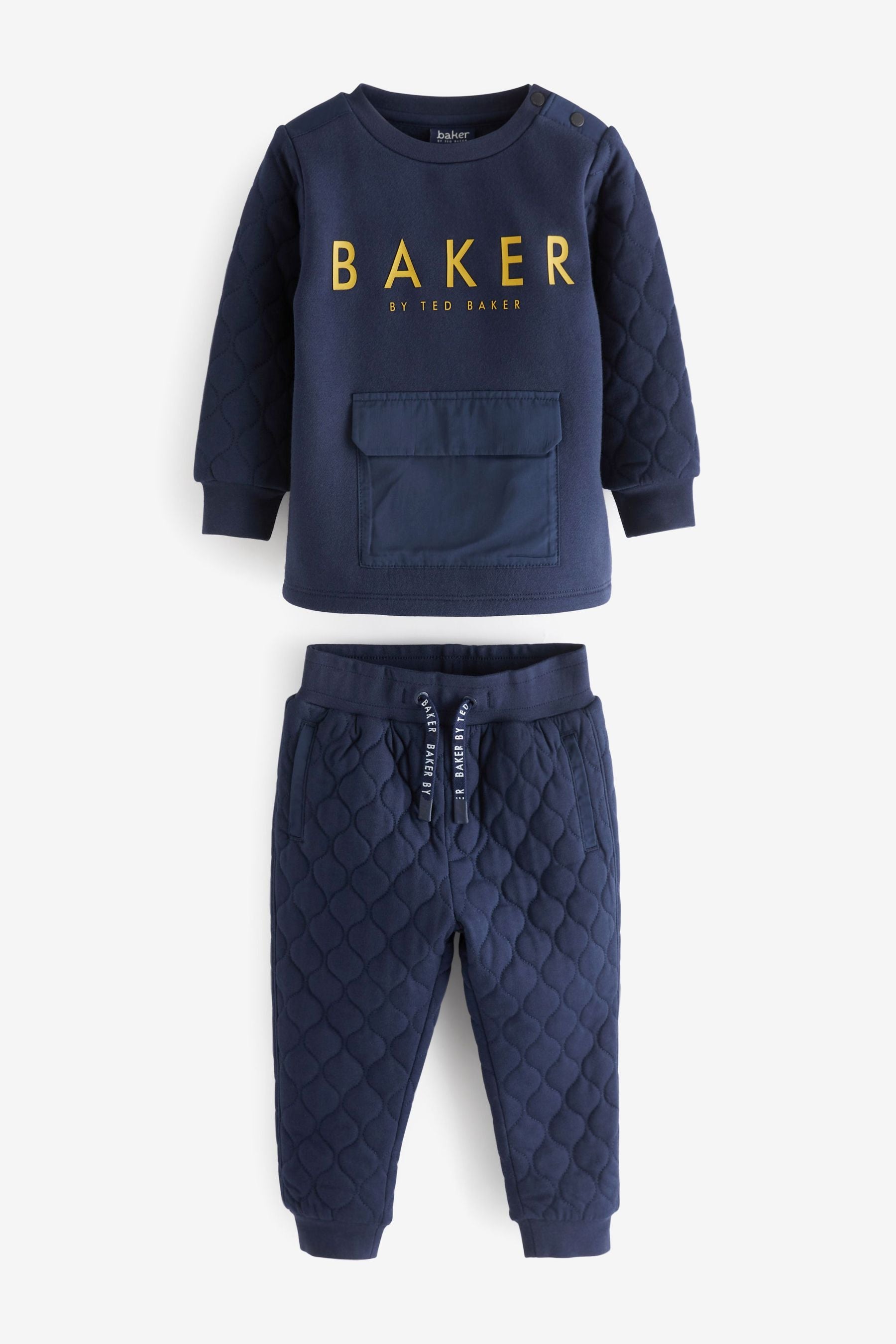 Baker by Ted Baker Navy Sweater And Joggers Set