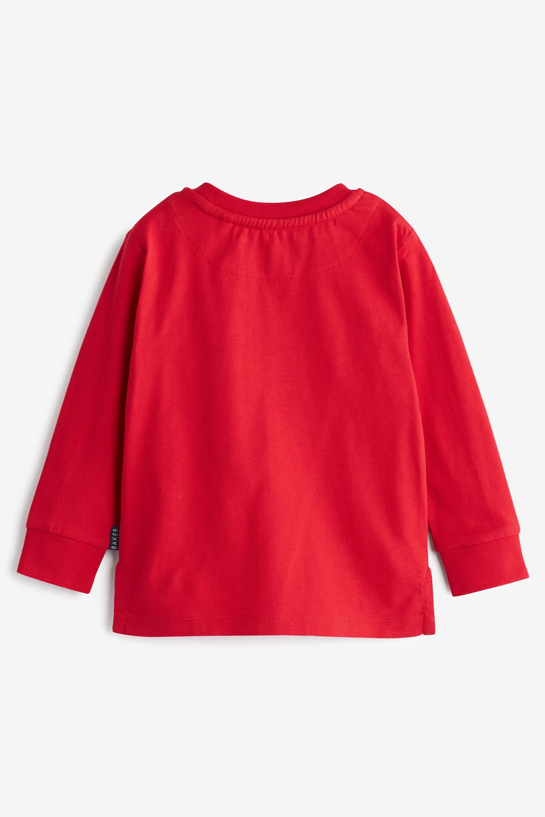 Baker by Ted Baker Red Long-Sleeved T-Shirt