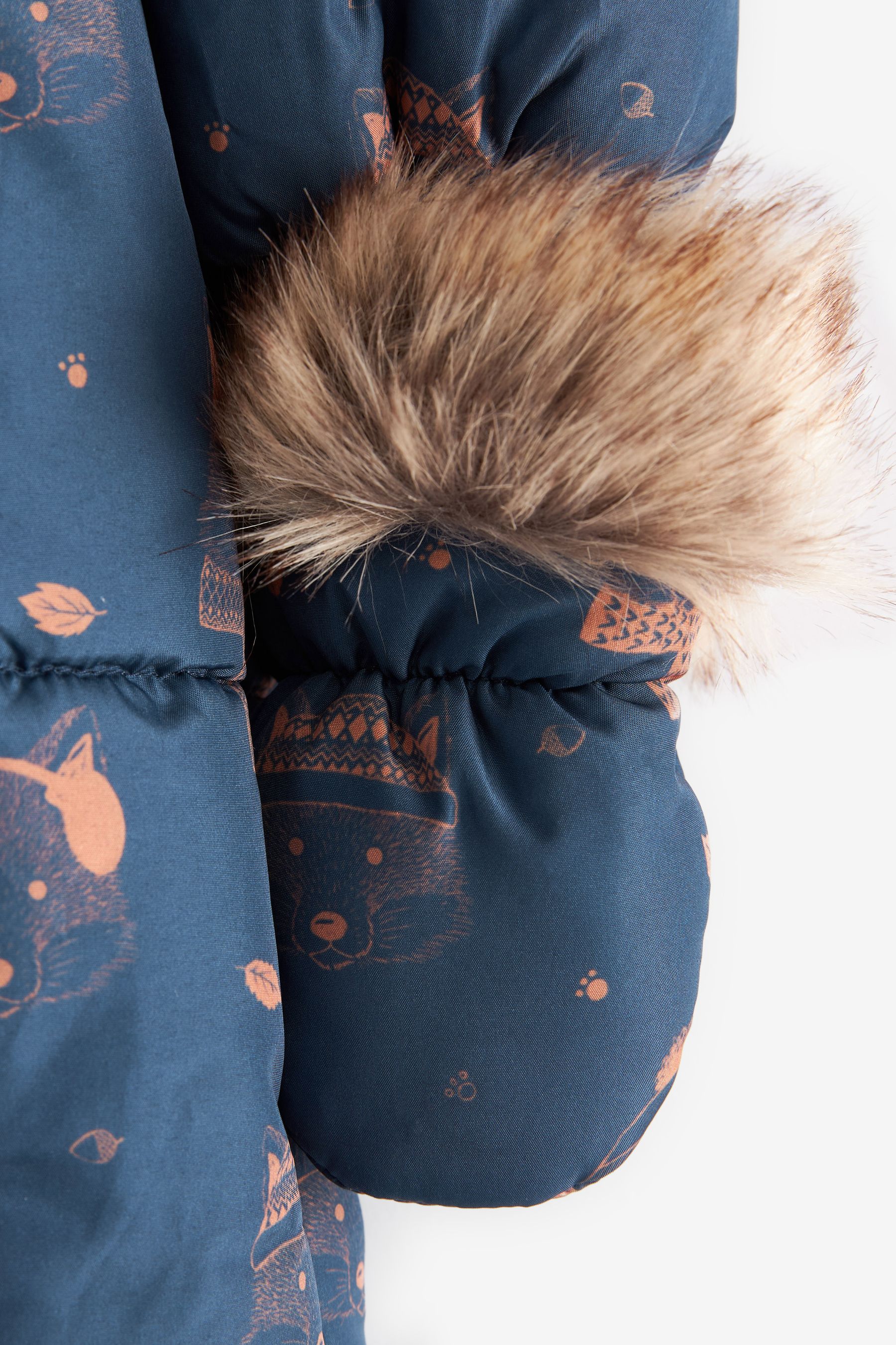 Navy FatFace Showerproof Snowsuit