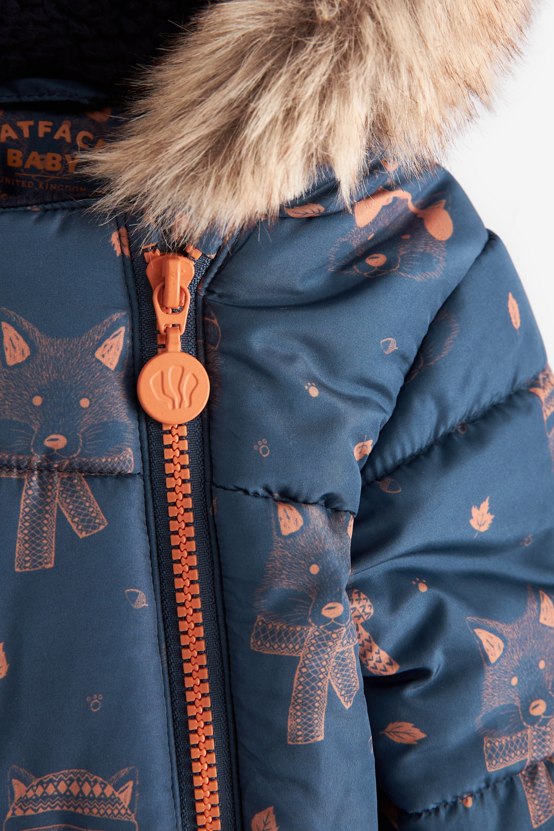 Navy FatFace Showerproof Snowsuit