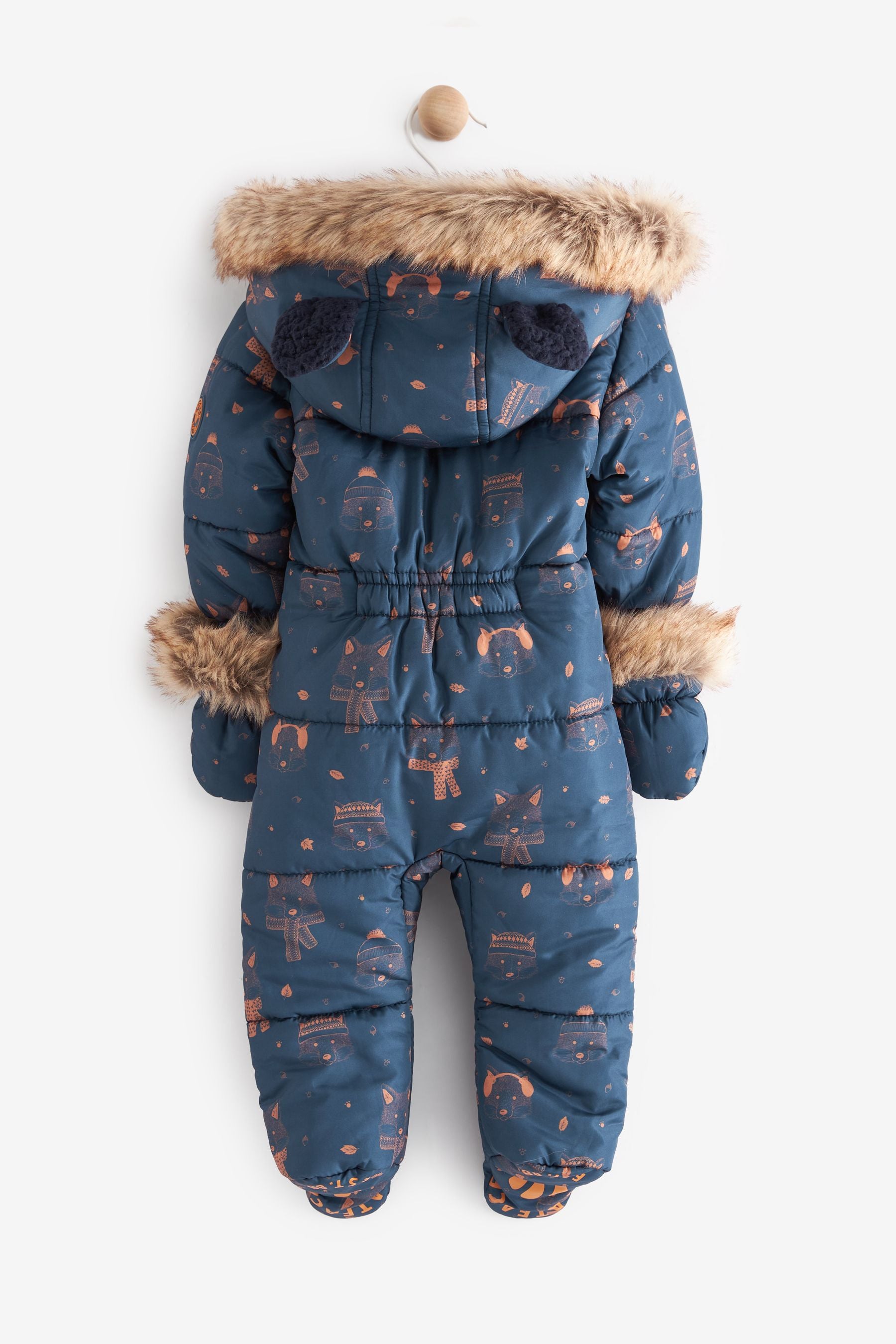 Navy FatFace Showerproof Snowsuit