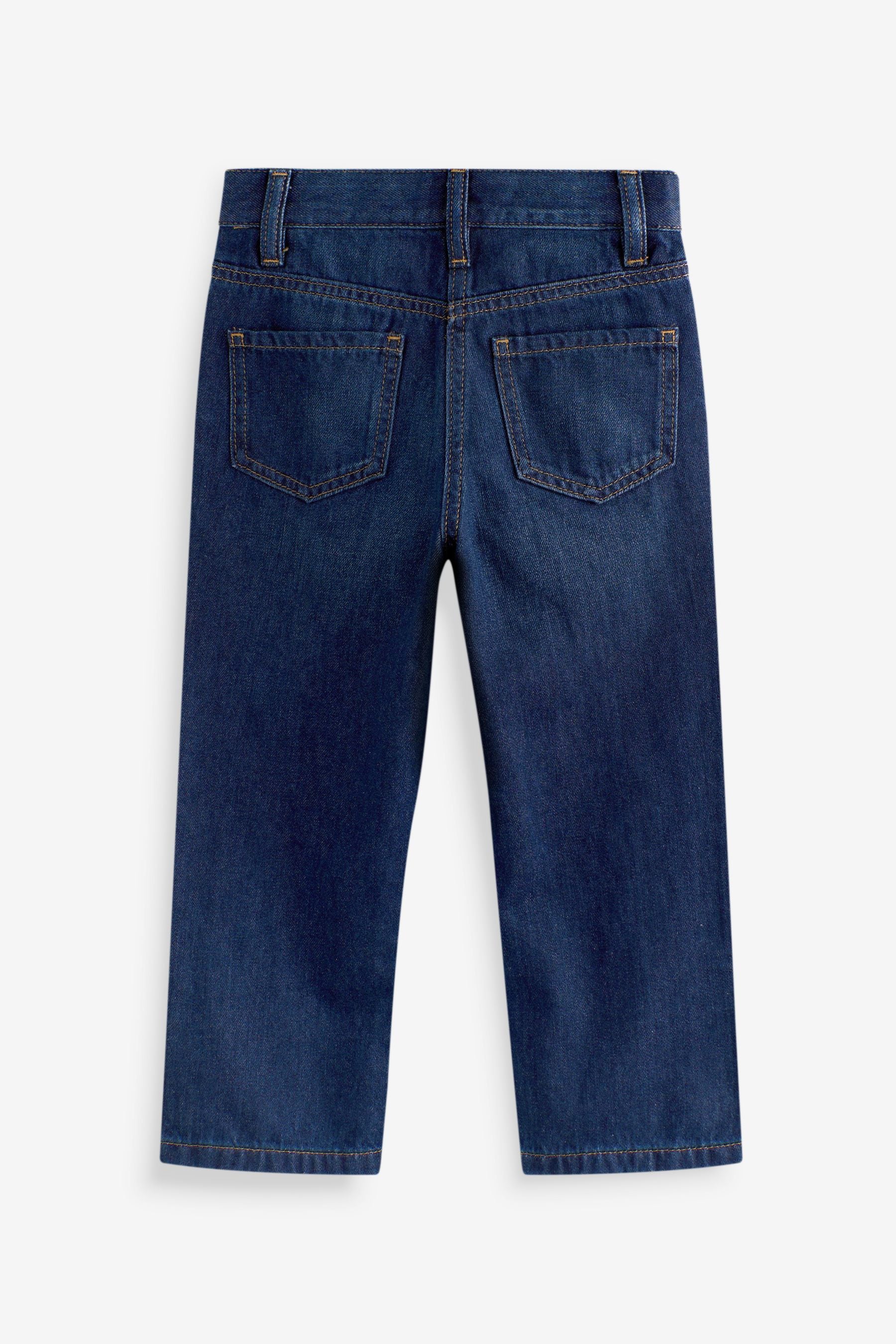 Dark Blue Straight Jeans (3-16yrs)