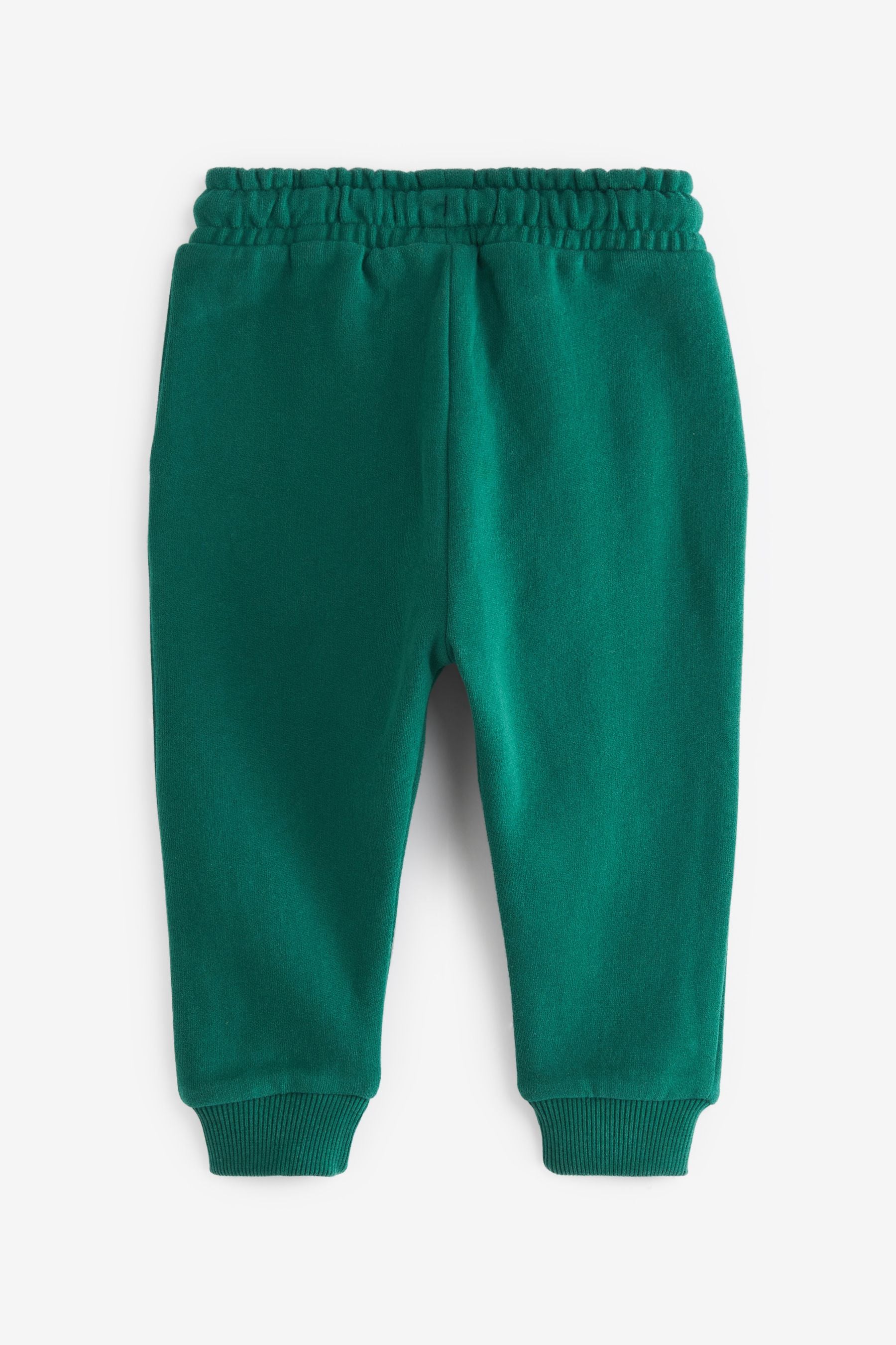 Berry/Green/Ochre 3 Pack Soft Touch Joggers (3mths-7yrs)