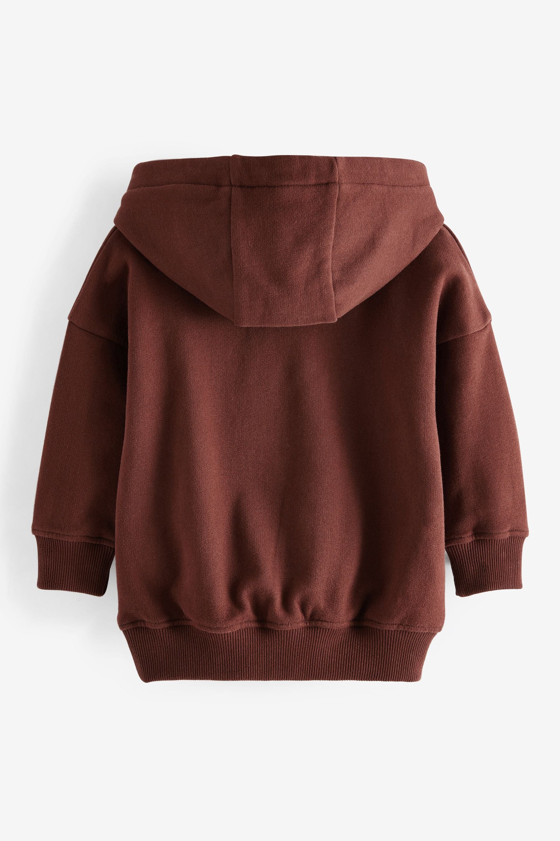 Brown Soft Touch Jersey Hoodie (3mths-7yrs)