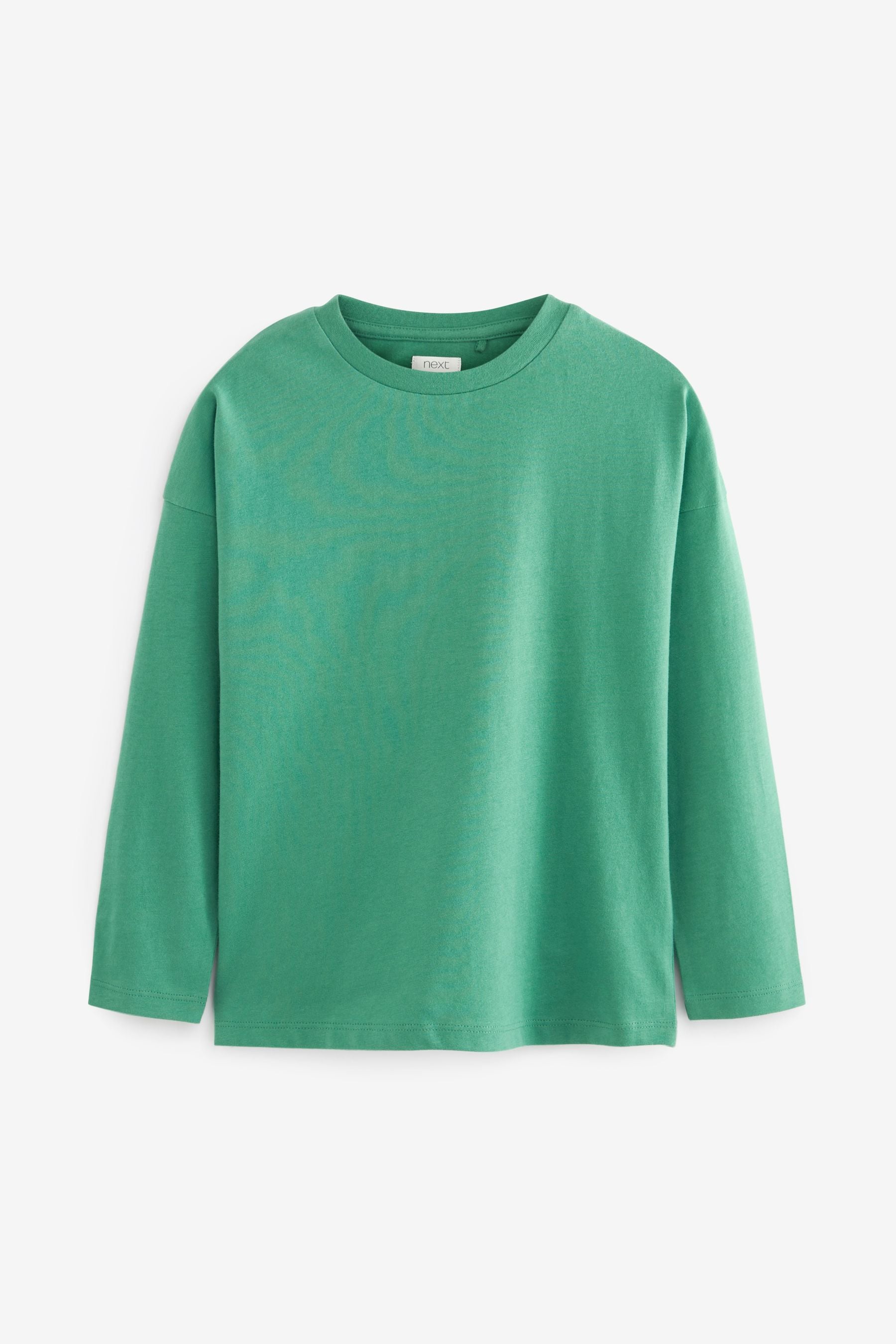 Green Basic Long Sleeve T-Shirt (3-16yrs)