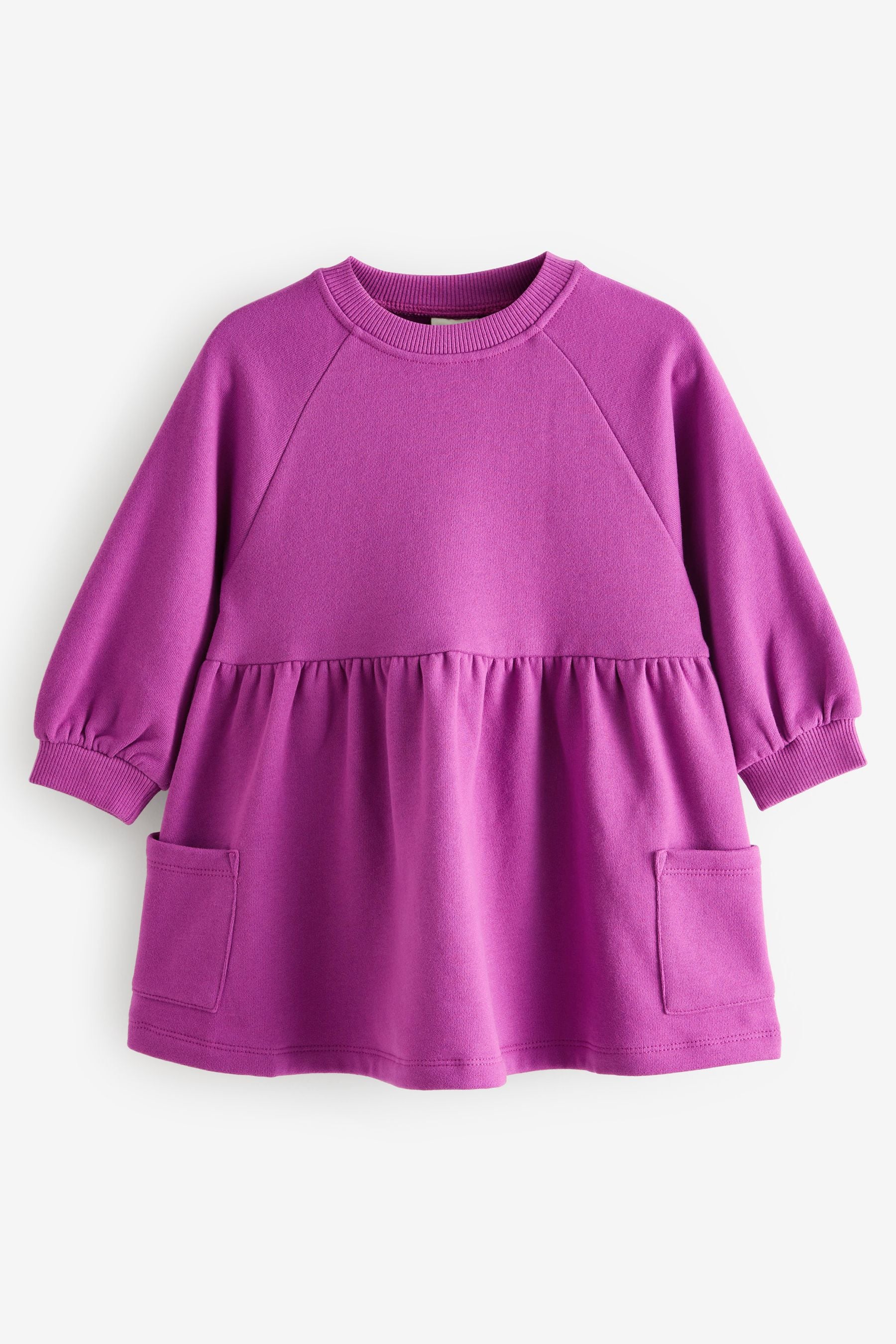 Purple Sweat Dress (3mths-7yrs)