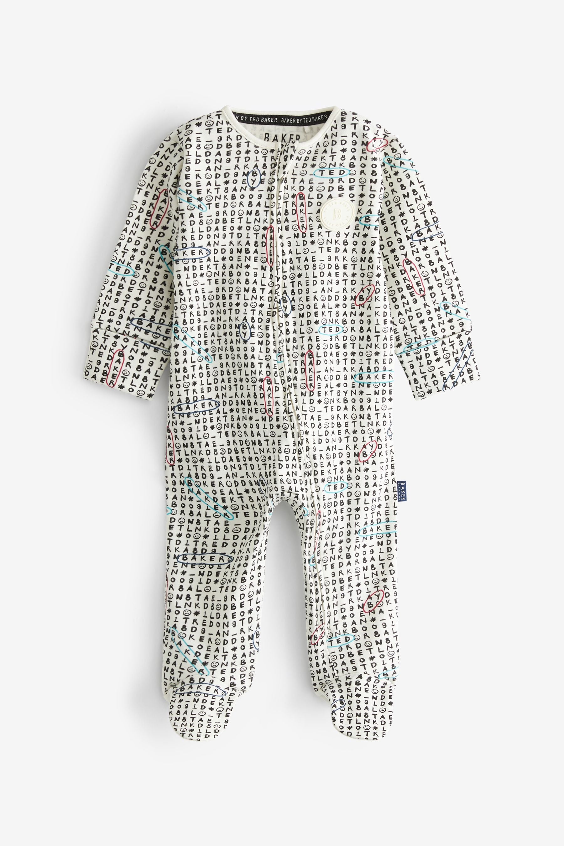 Baker by Ted Baker Multi Sleepsuit 4 Pack