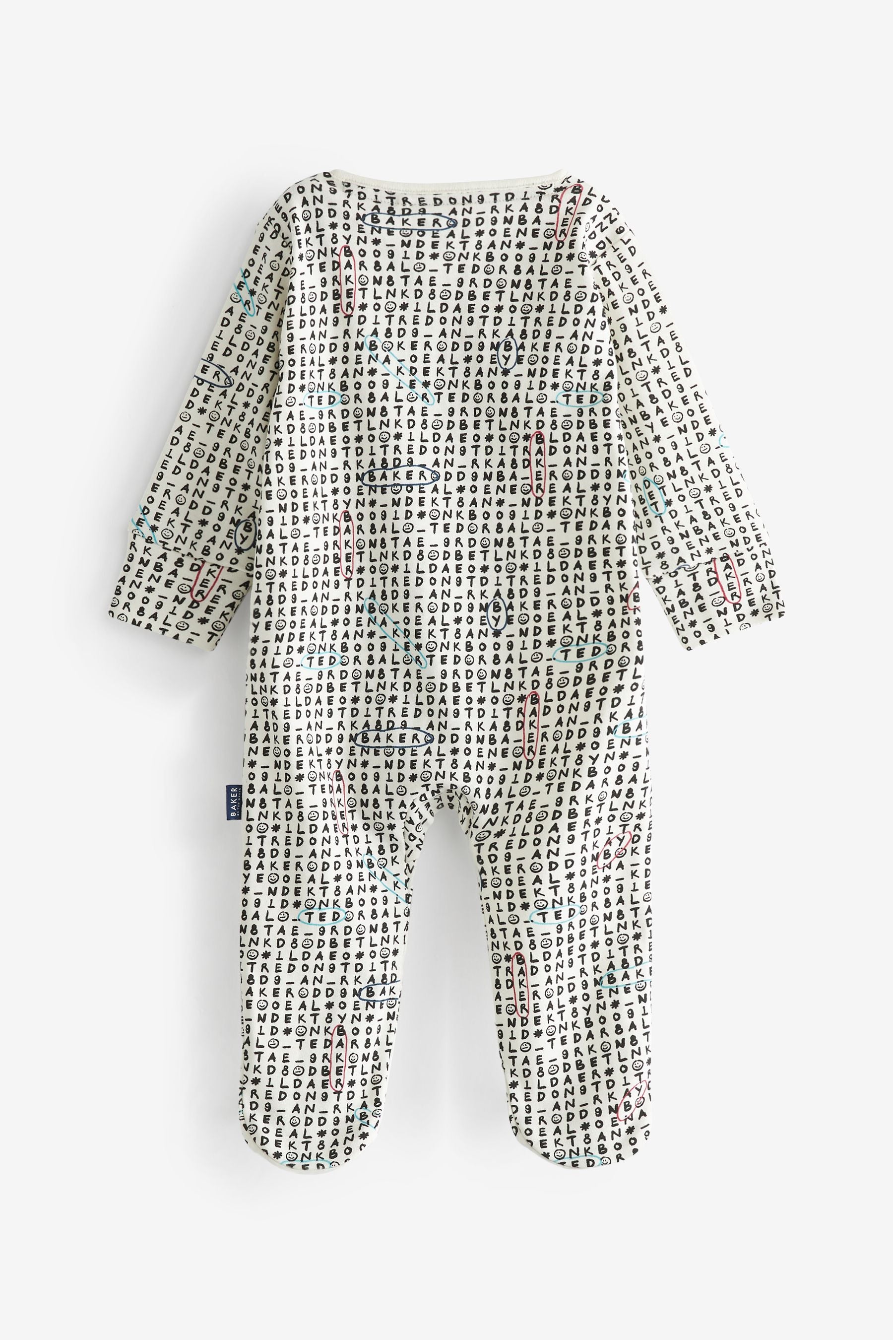 Baker by Ted Baker Multi Sleepsuit 4 Pack