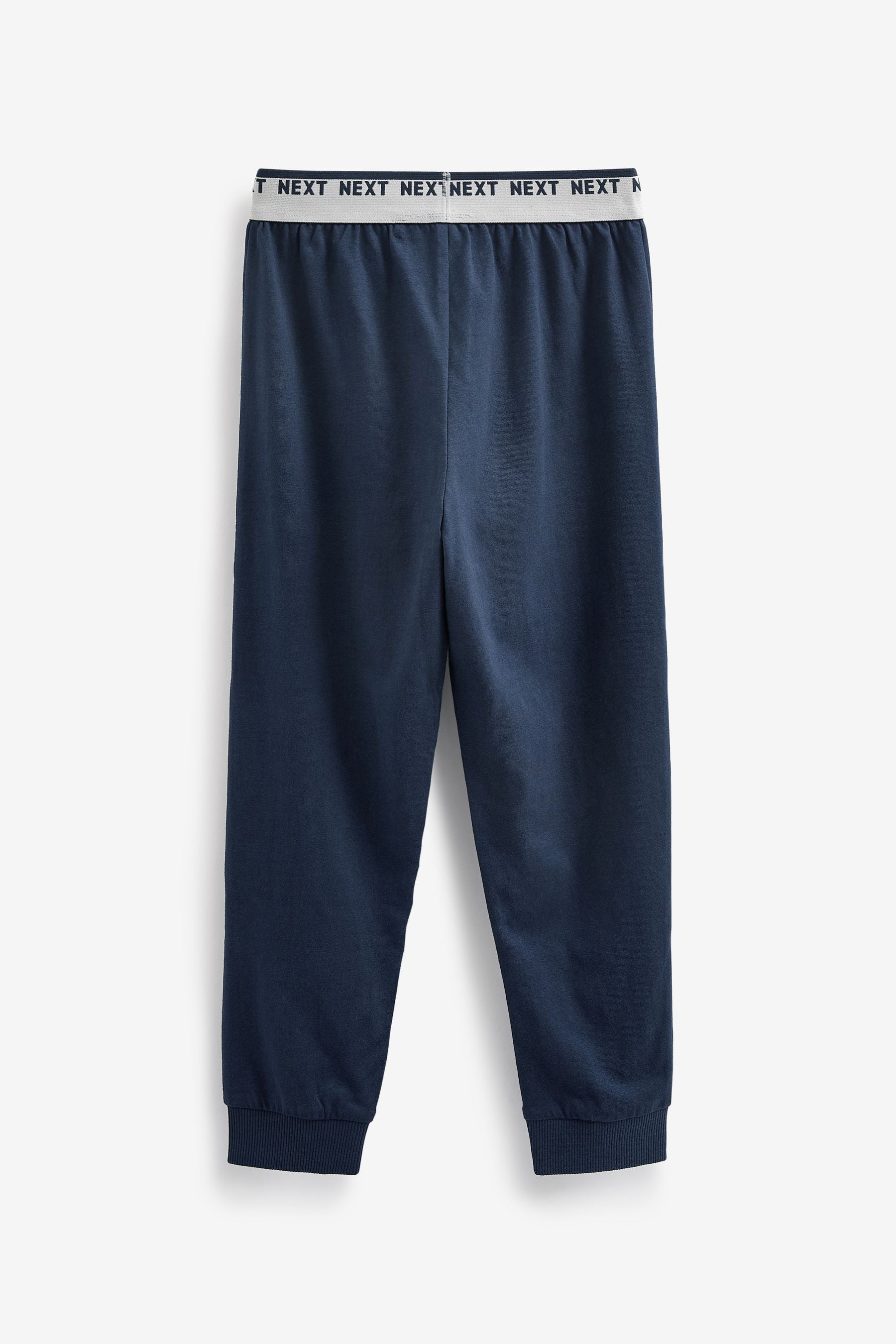 Navy Blue/Grey 2 Pack Pyjamas (3-16yrs)