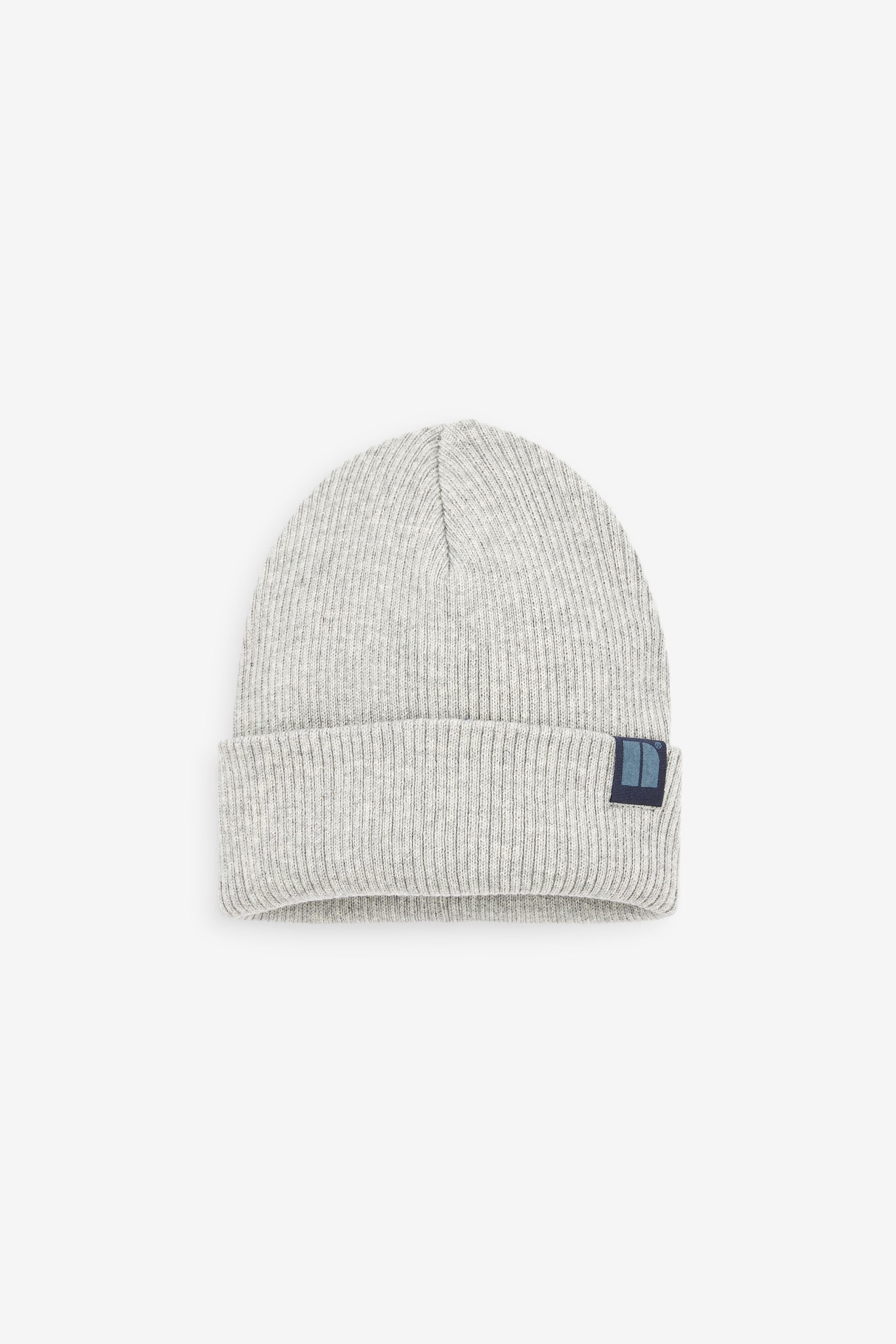 Navy/Grey Beanies Two Pack (3mths-10yrs)