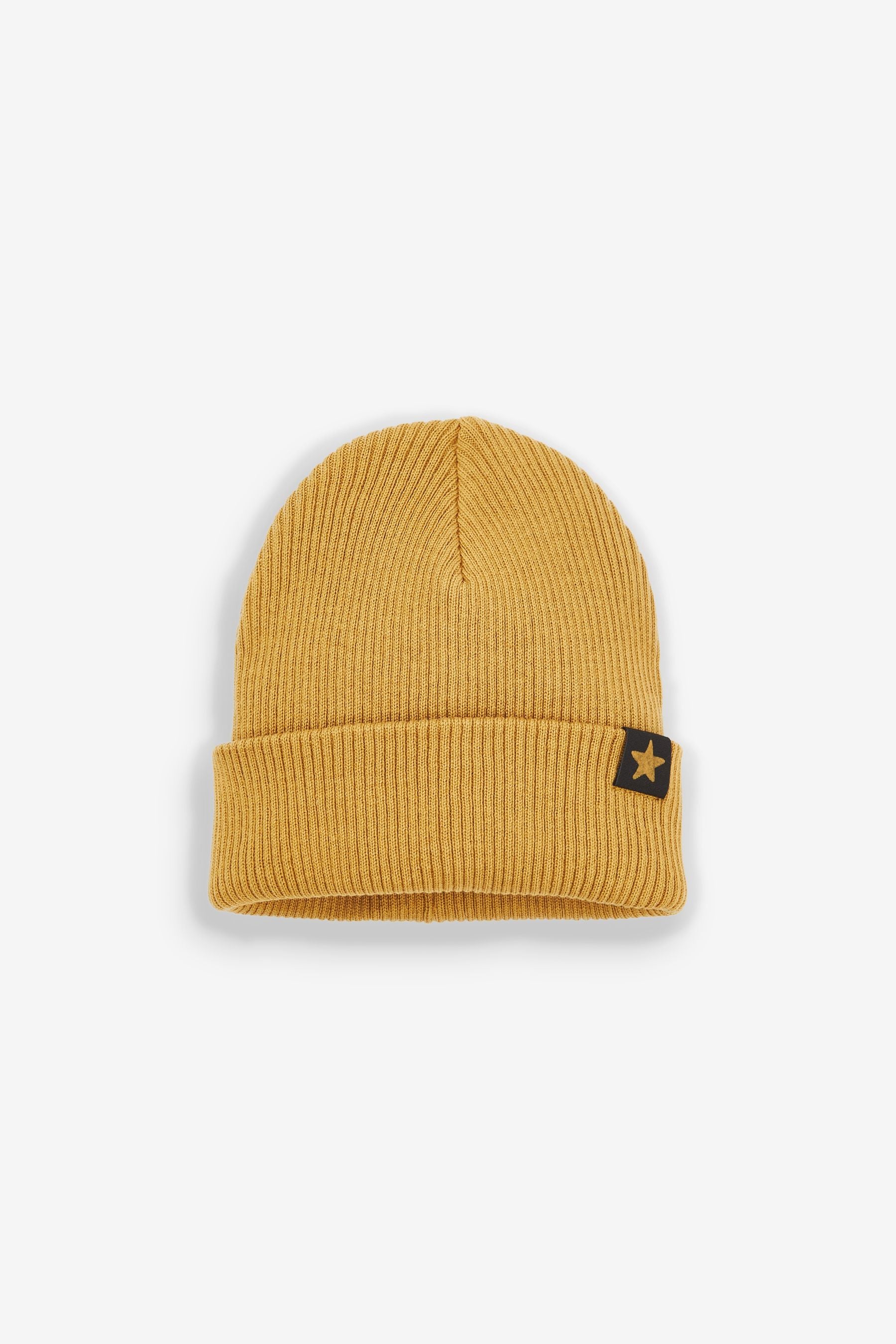 Yellow/Black Beanies Two Pack (3mths-10yrs)