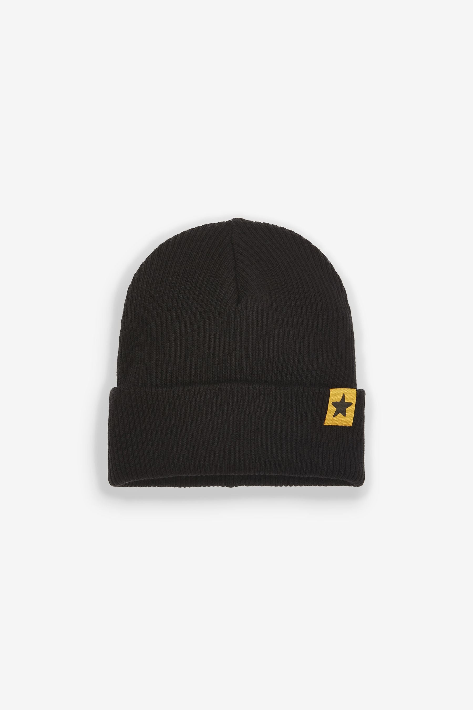 Yellow/Black Beanies Two Pack (3mths-10yrs)