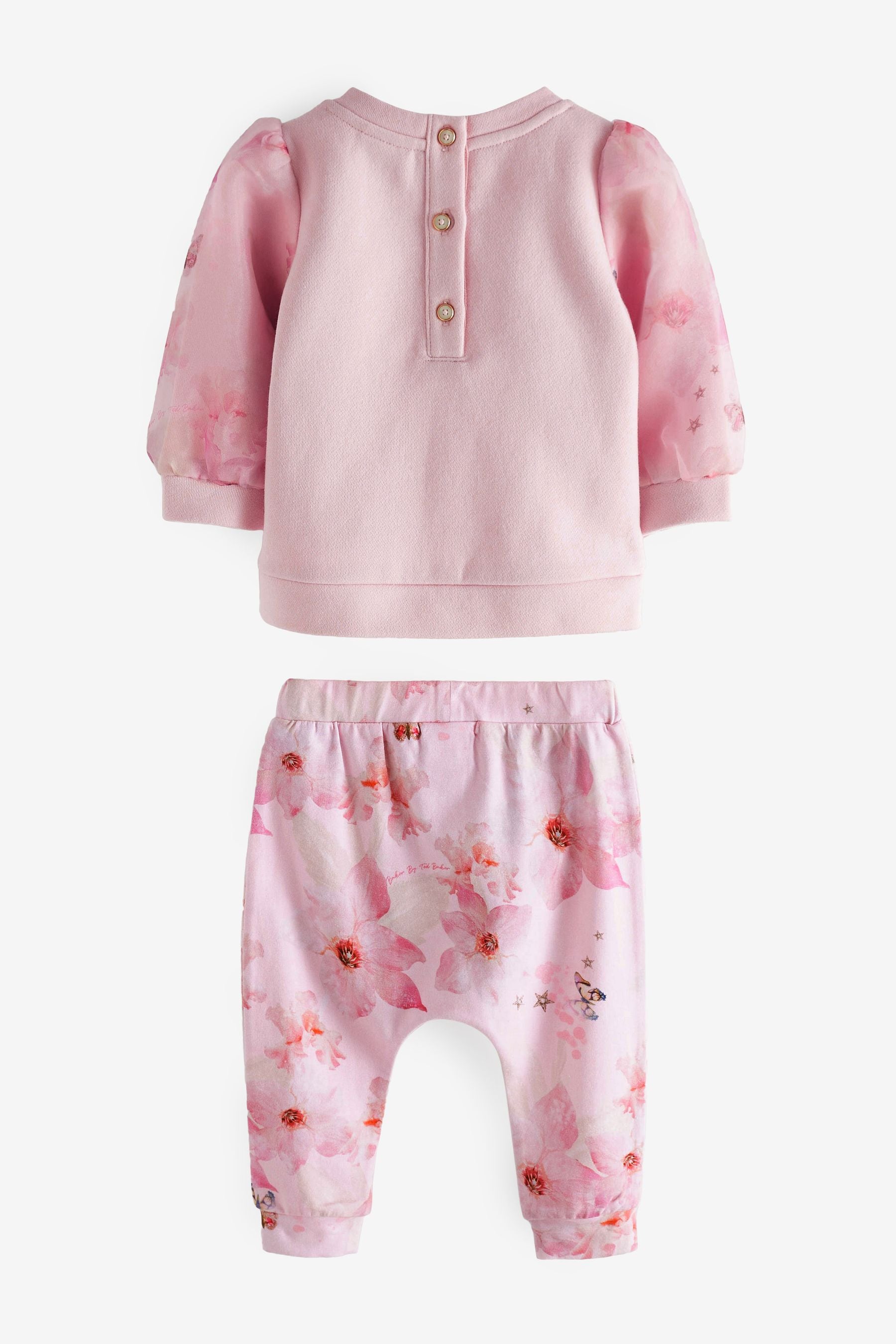 Baker by Ted Baker Pink Sweater and Legging Set