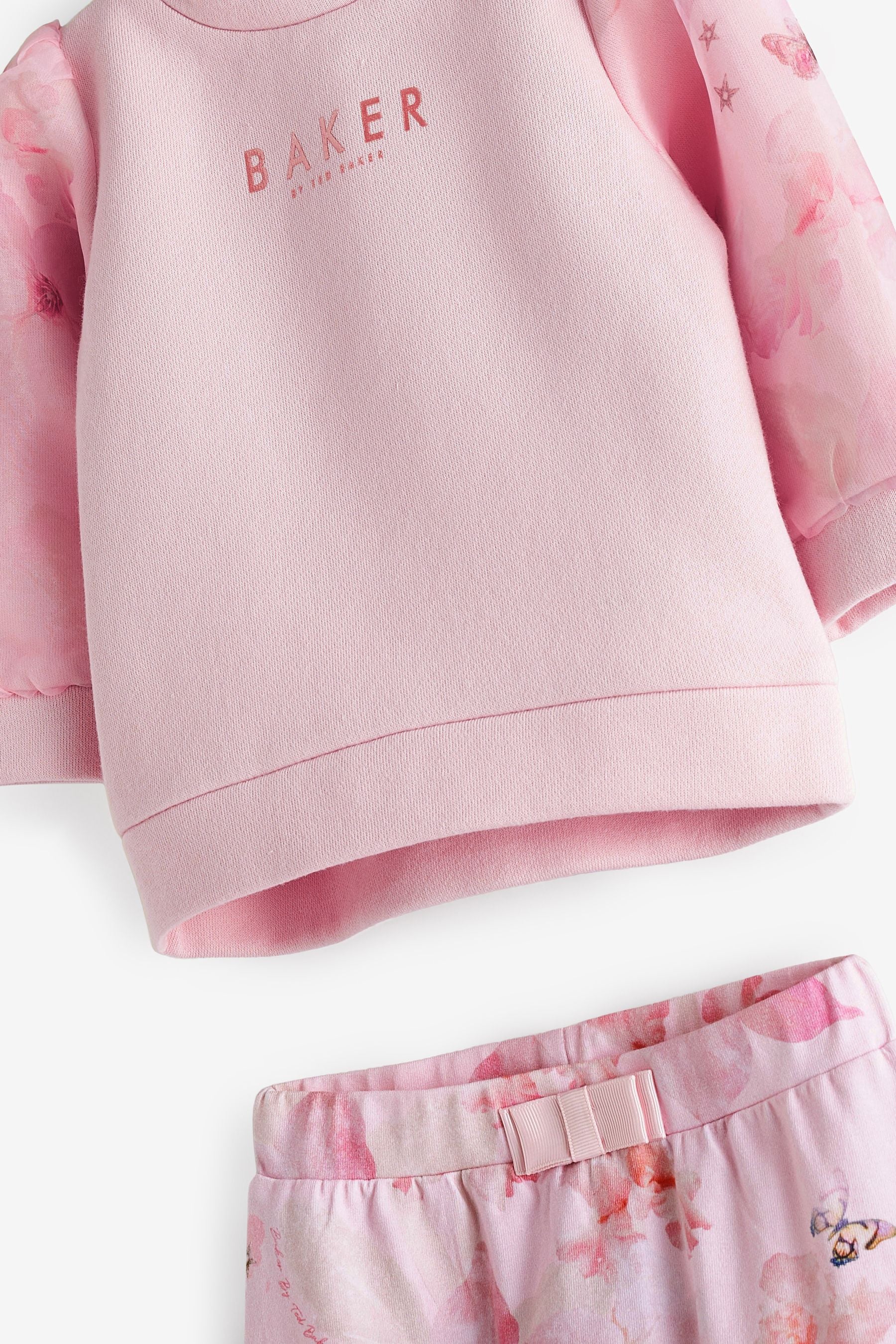 Baker by Ted Baker Pink Sweater and Legging Set