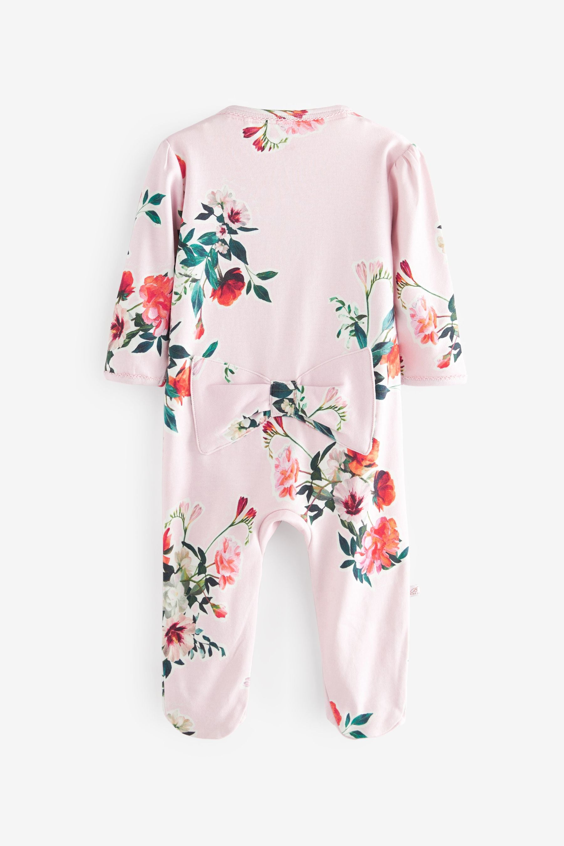 Baker by Ted Baker Pink Rose Sleepsuit