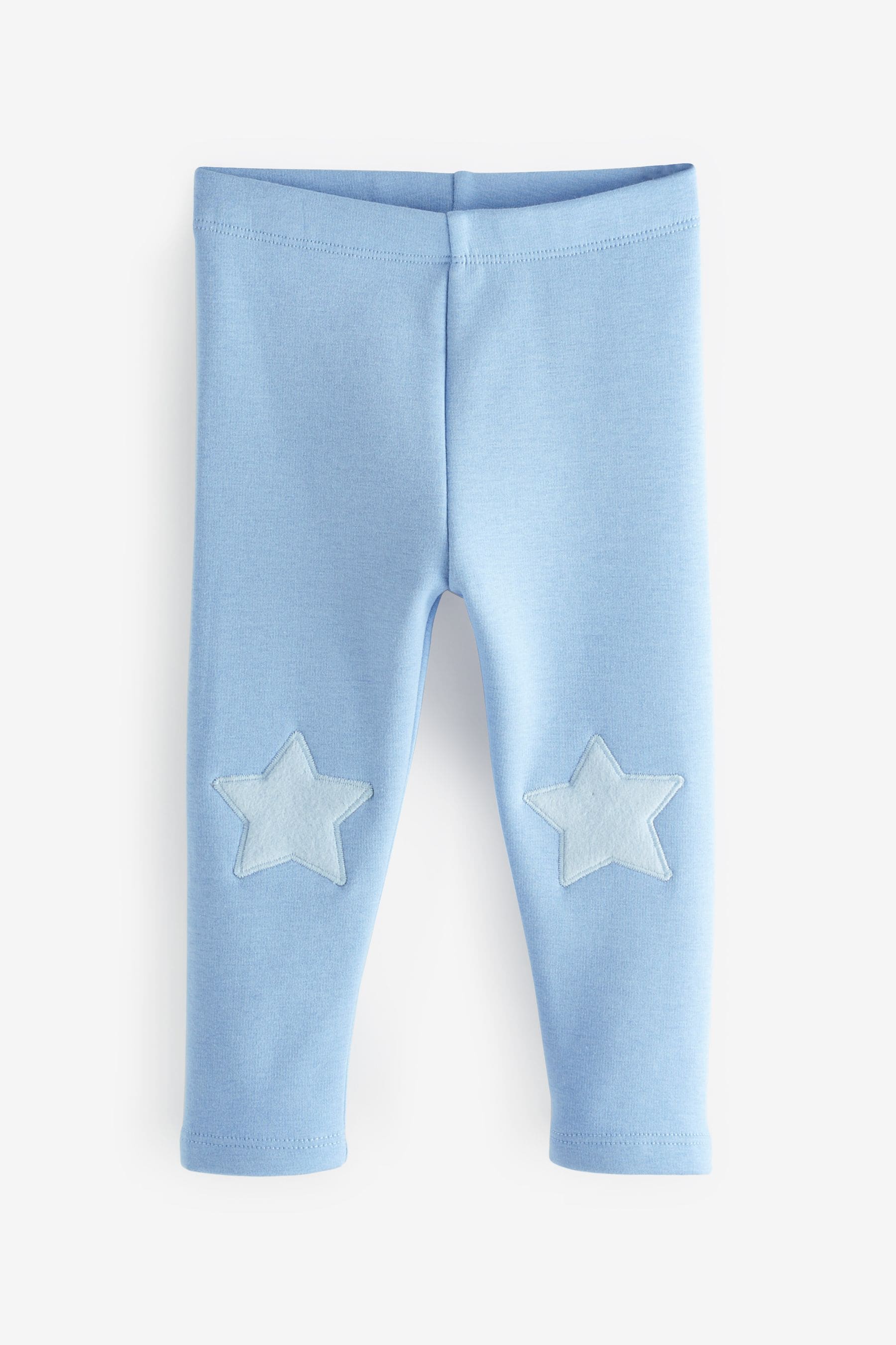 Pale Blue Cosy Fleece Lined Leggings (3mths-7yrs)