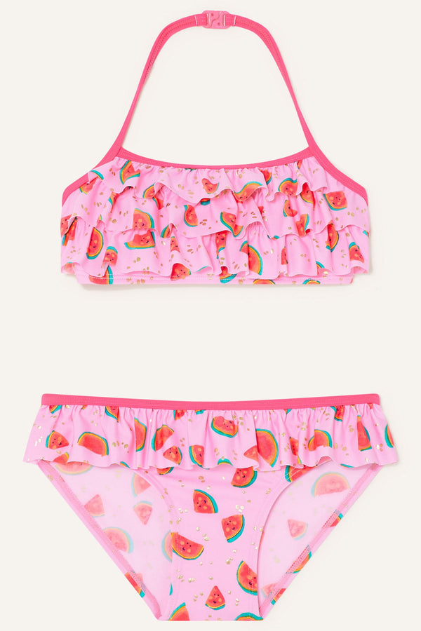 Pink Monsoon Pink Watermelon Print Bikini