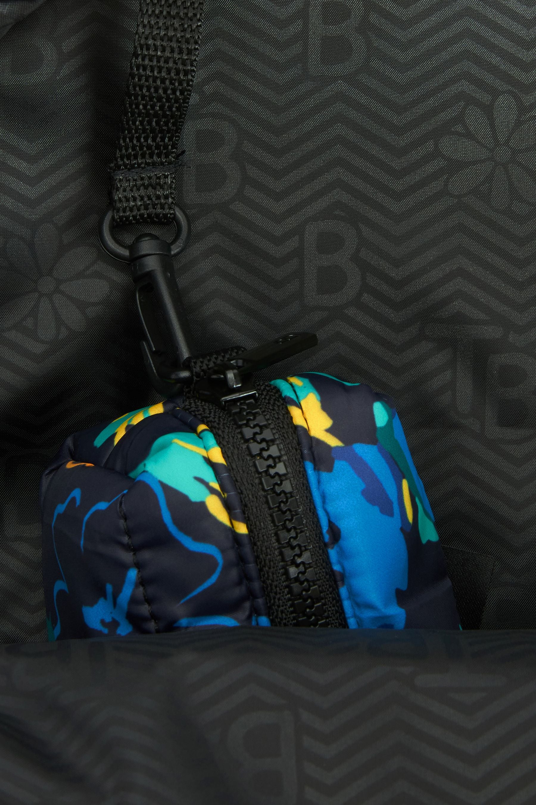 Baker by Ted Baker Navy BTS Printed Backpack