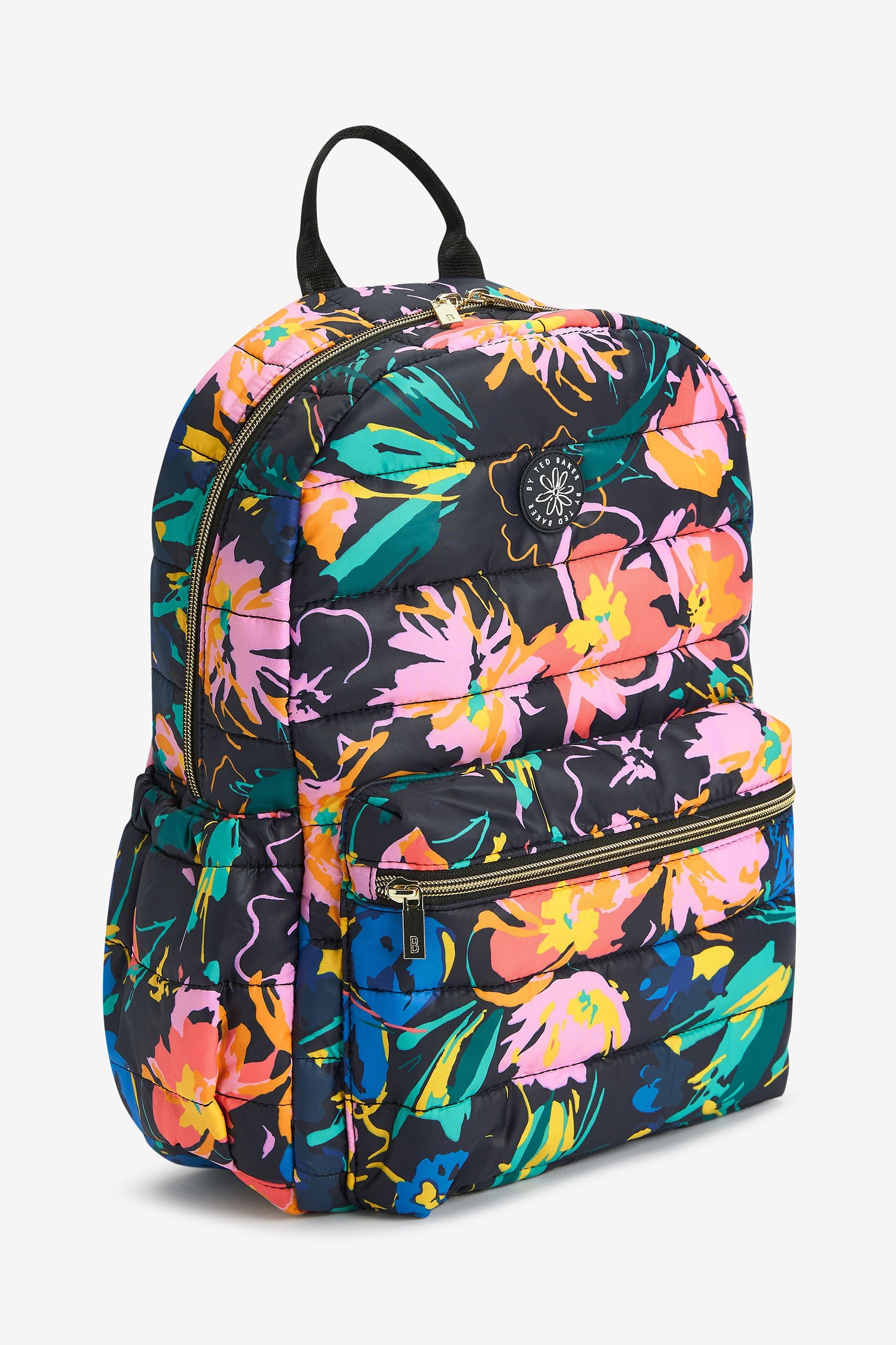 Baker by Ted Baker Navy BTS Printed Backpack