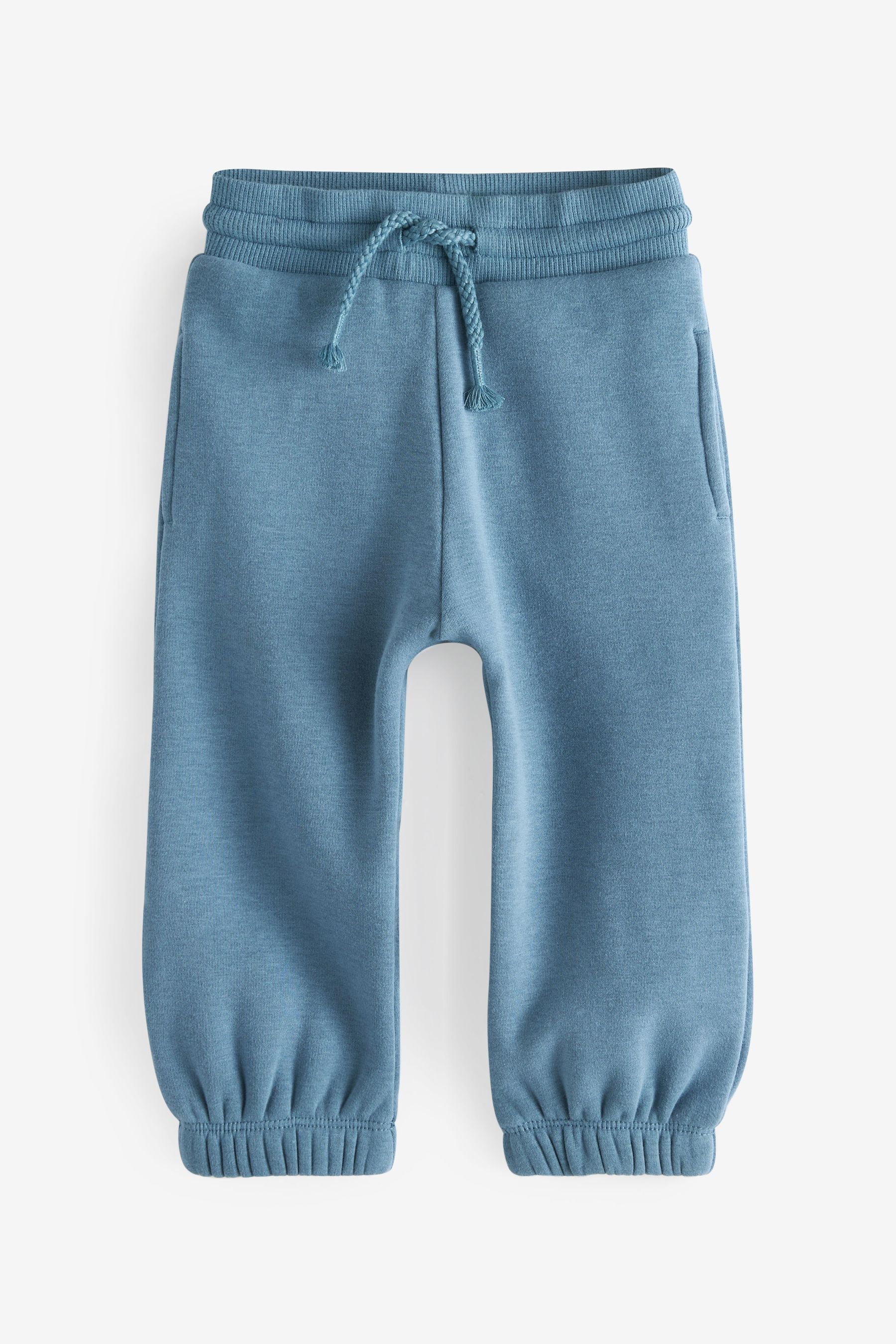 Blue Cosy Lined Jersey Joggers (3mths-7yrs)