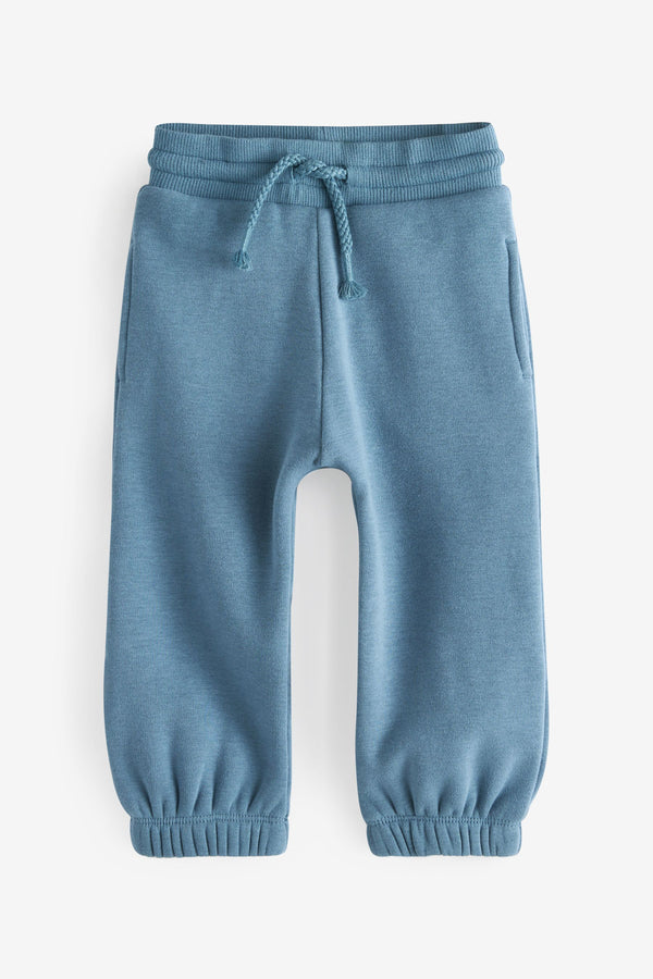 Blue Cosy Lined Jersey Joggers (3mths-7yrs)