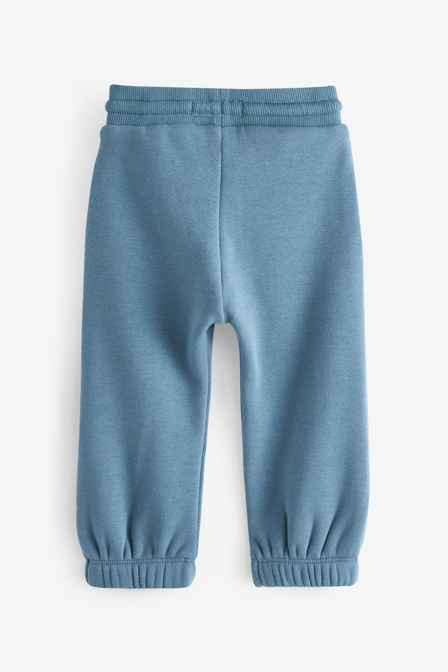 Blue Cosy Lined Jersey Joggers (3mths-7yrs)