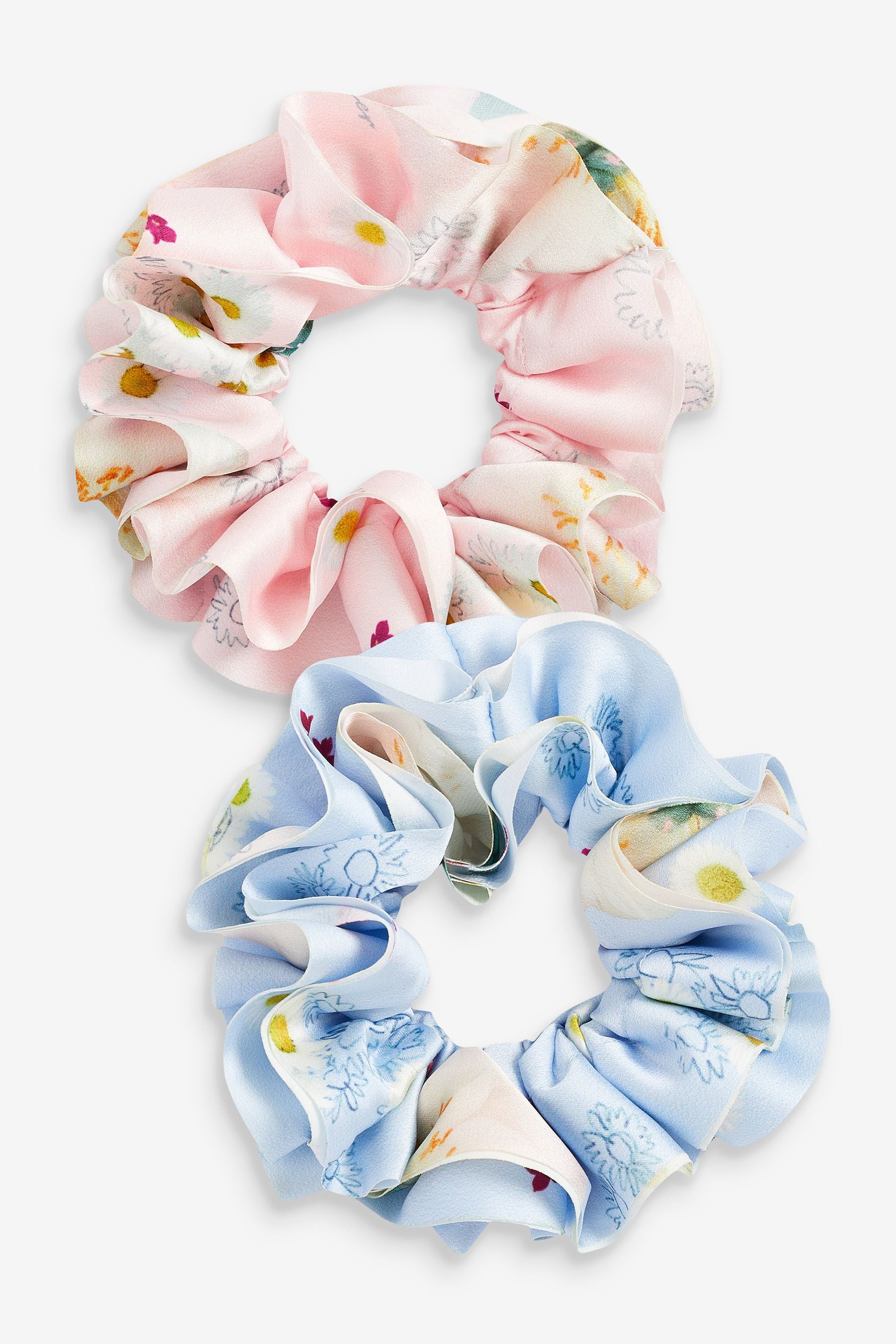 Pink/Blue Baker by Ted Baker Pink And Blue Scrunchie Set