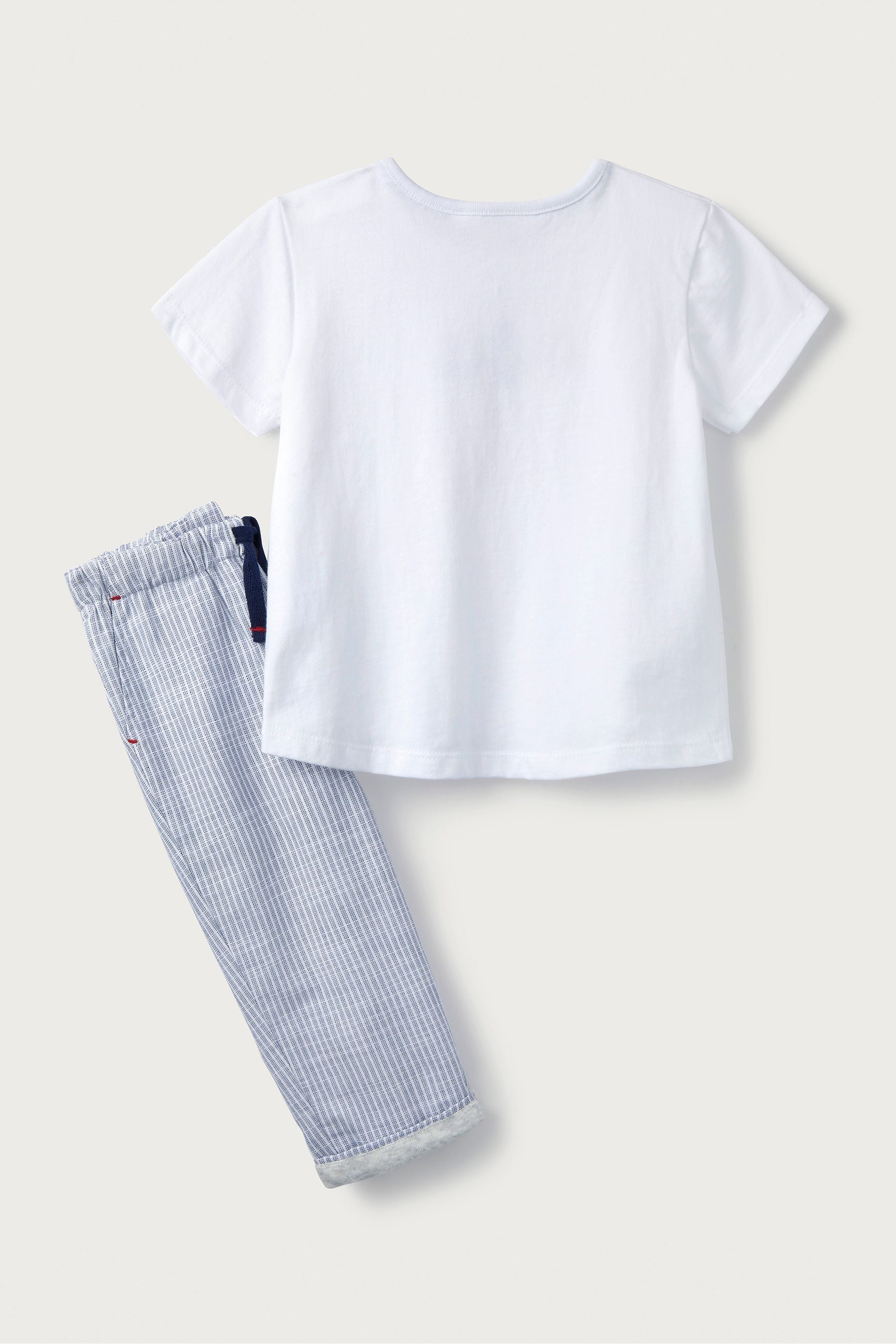 The White Company Anchor T-Shirt and Trouser Set