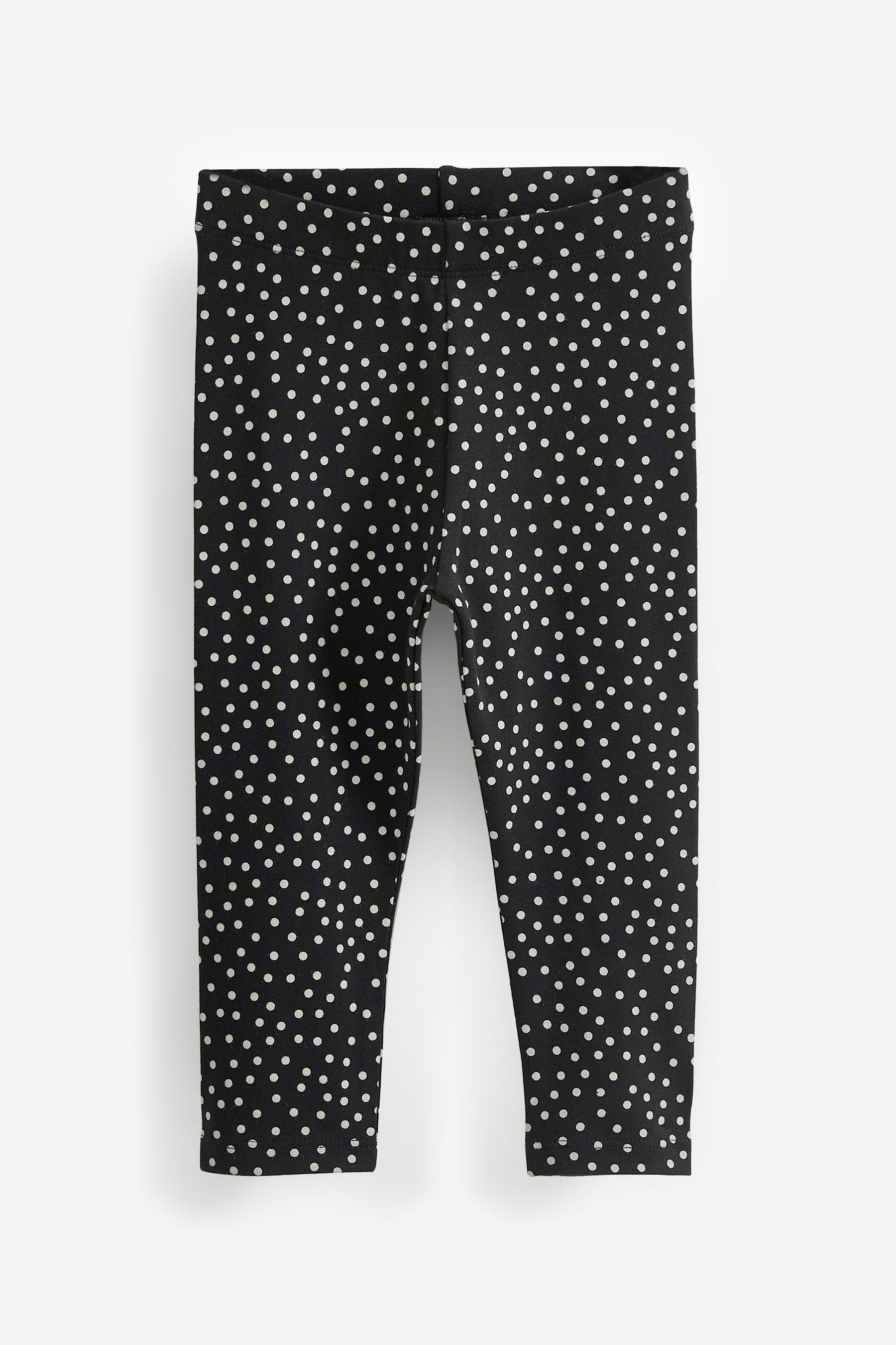 Black/White Mono Leggings 4 Pack (3mths-7yrs)