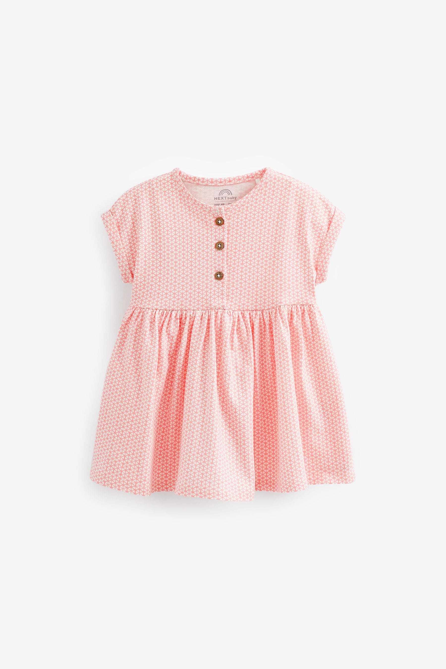 Pink Baby Jersey Dress (0mths-2yrs)