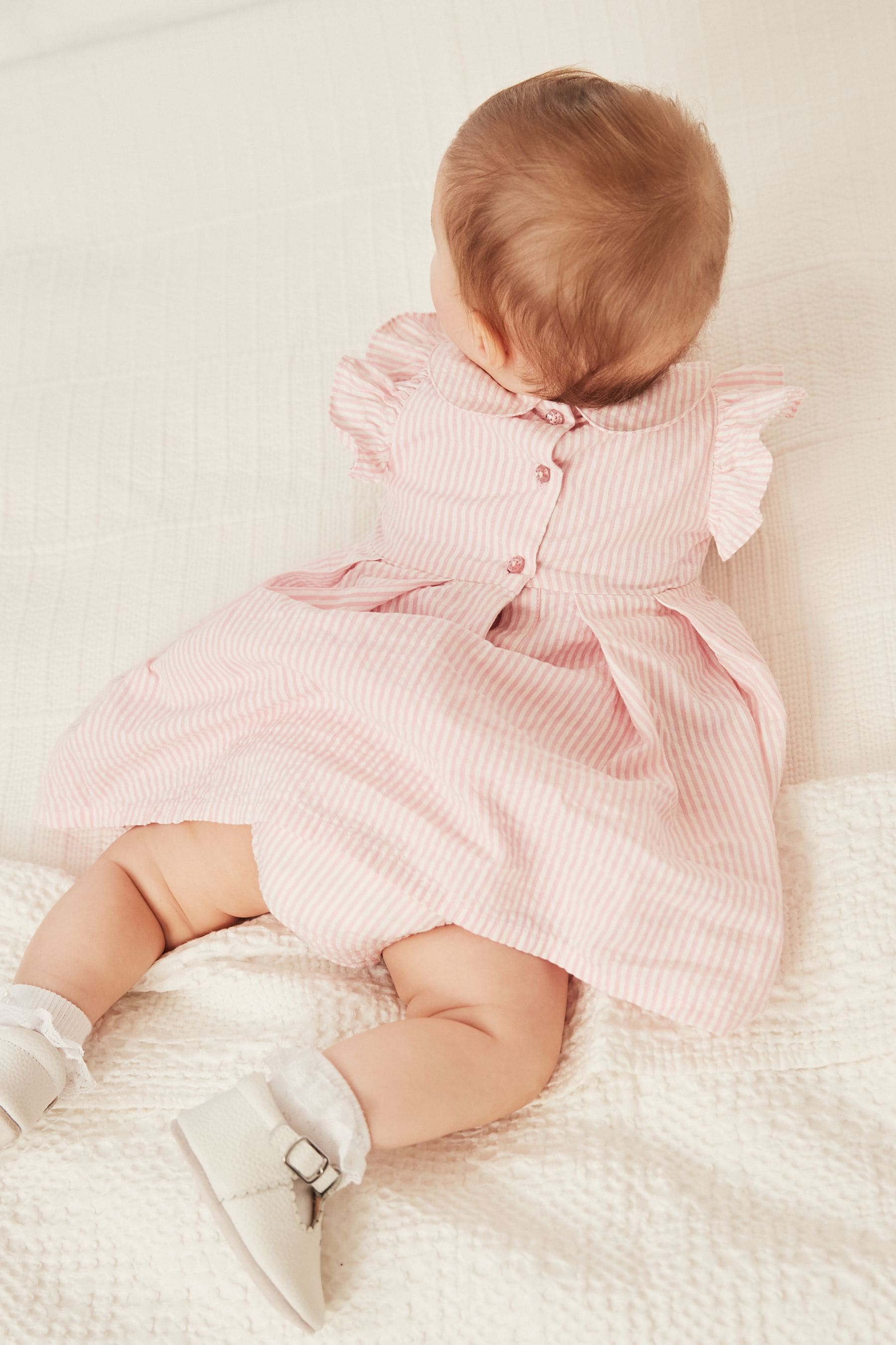 Pale Pink Baby Prom Dress (0mths-2yrs)