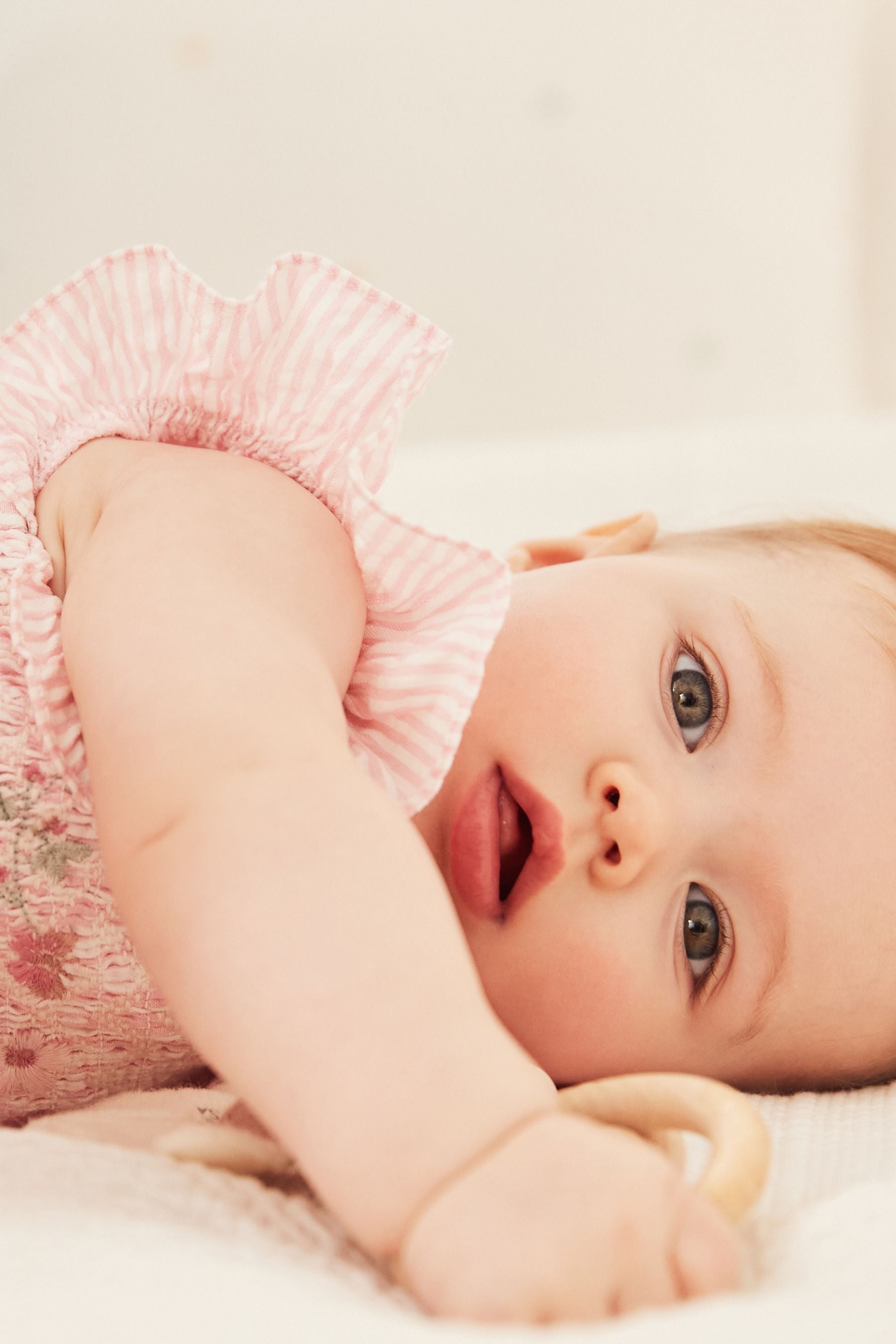 Pale Pink Baby Prom Dress (0mths-2yrs)