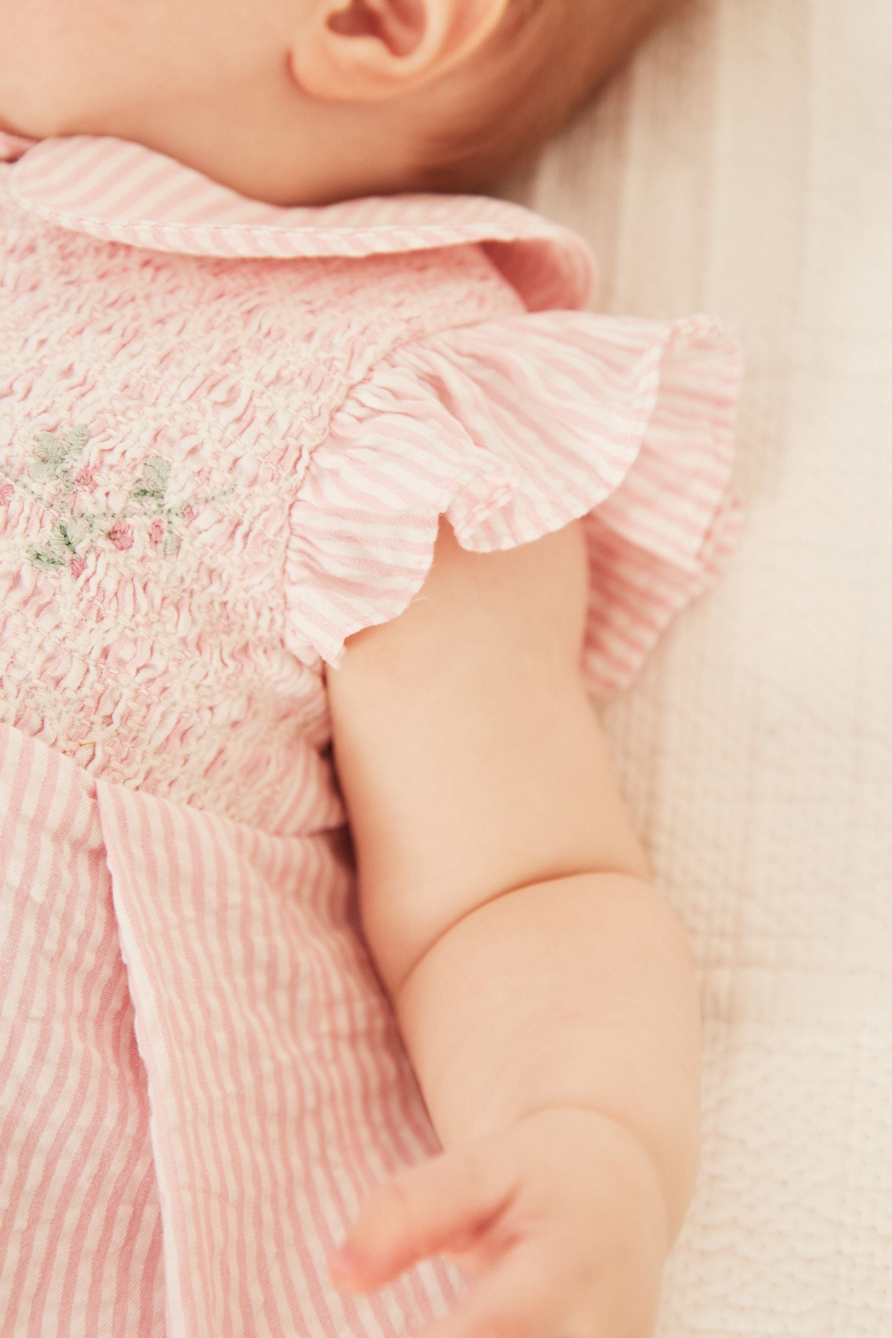 Pale Pink Baby Prom Dress (0mths-2yrs)