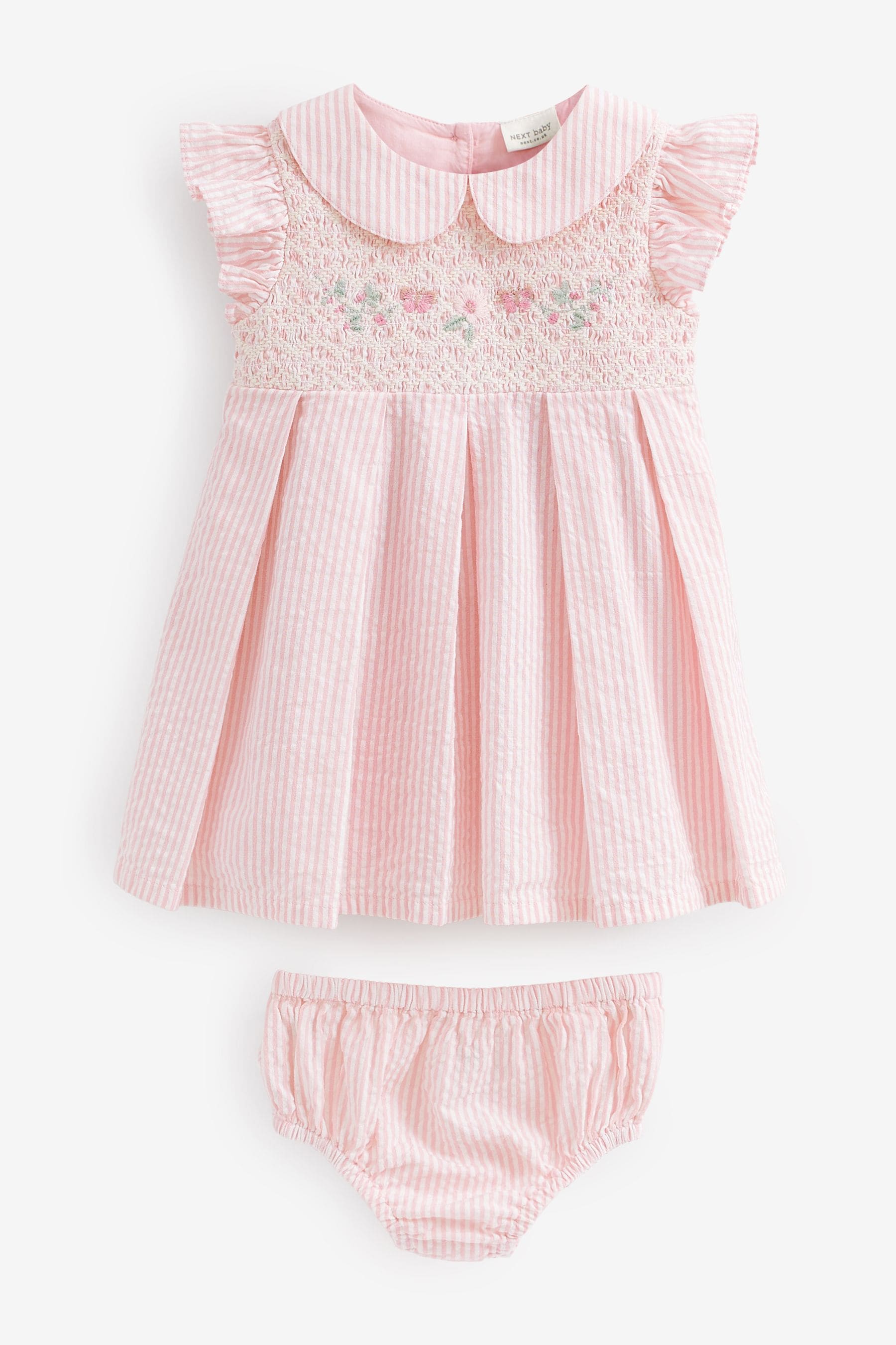 Pale Pink Baby Prom Dress (0mths-2yrs)