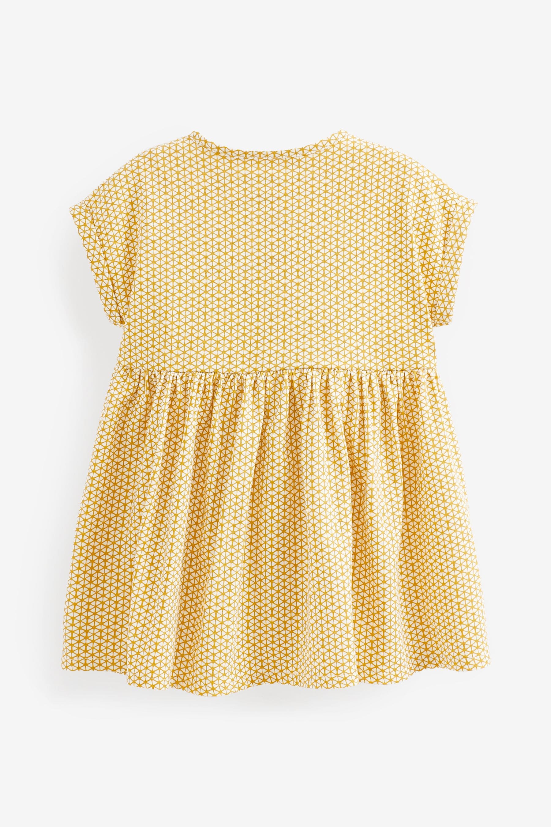 Yellow Baby Jersey Dress (0mths-2yrs)