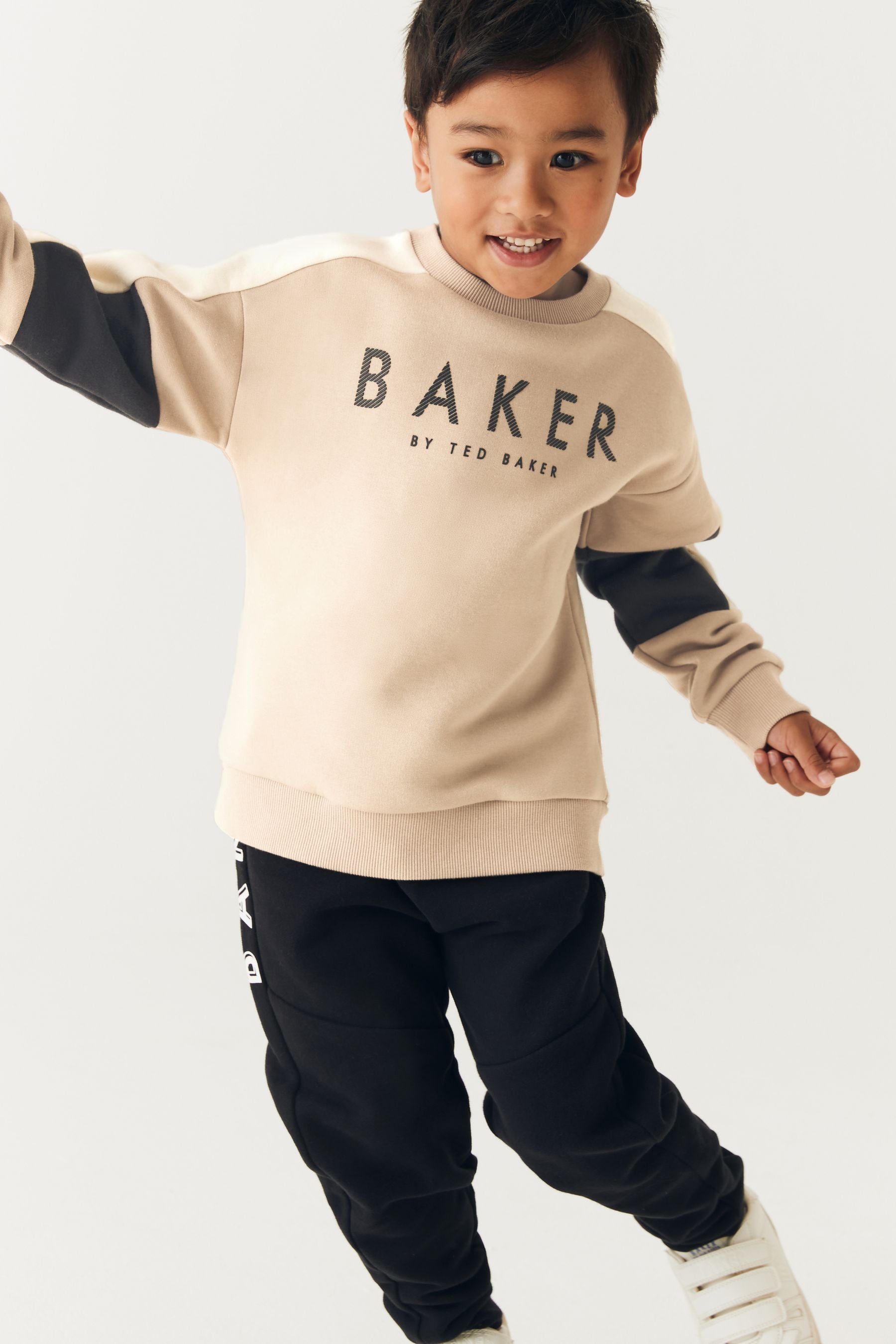 Stone Baker by Ted Baker Stone Colourblock Sweatshirt