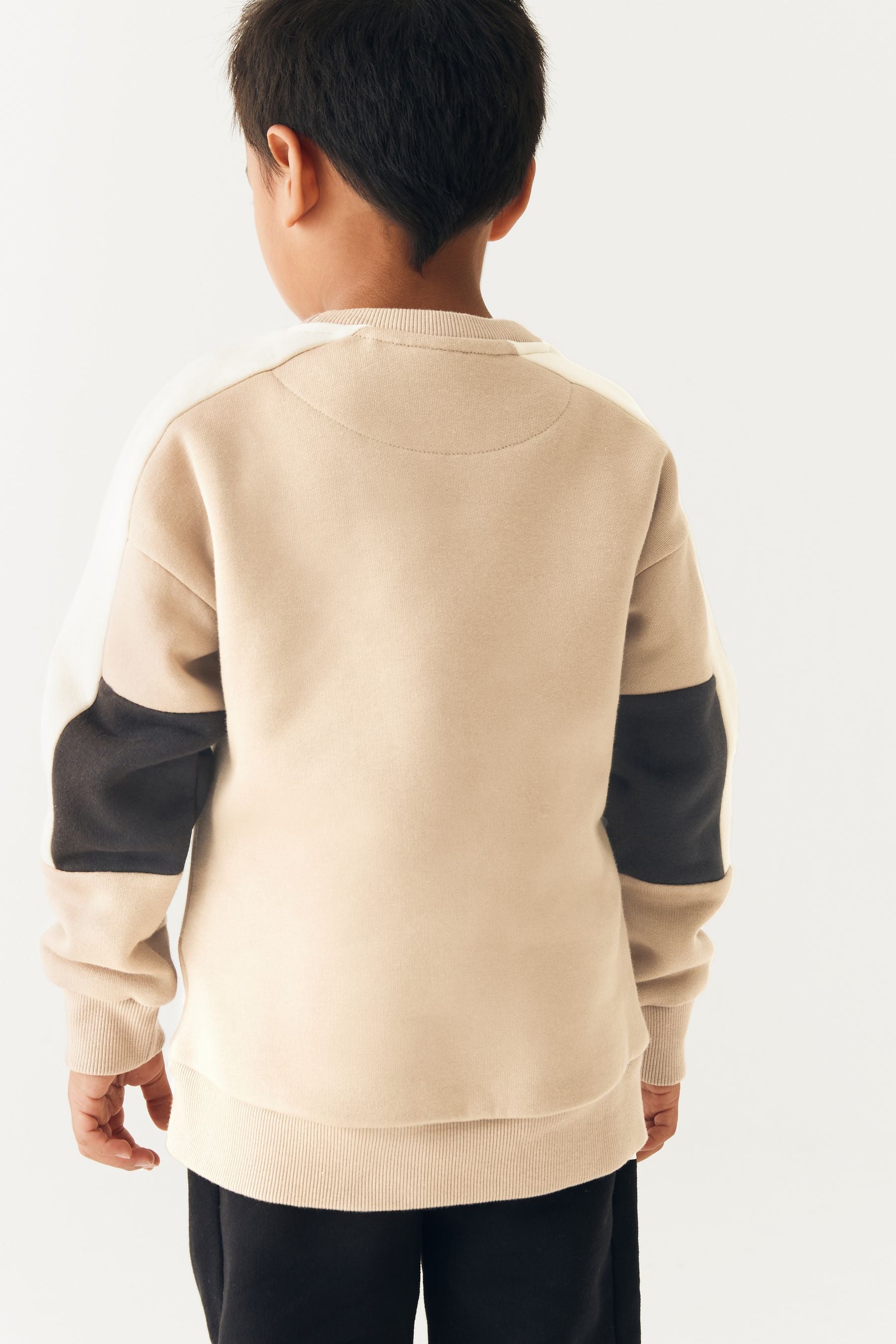 Stone Baker by Ted Baker Stone Colourblock Sweatshirt