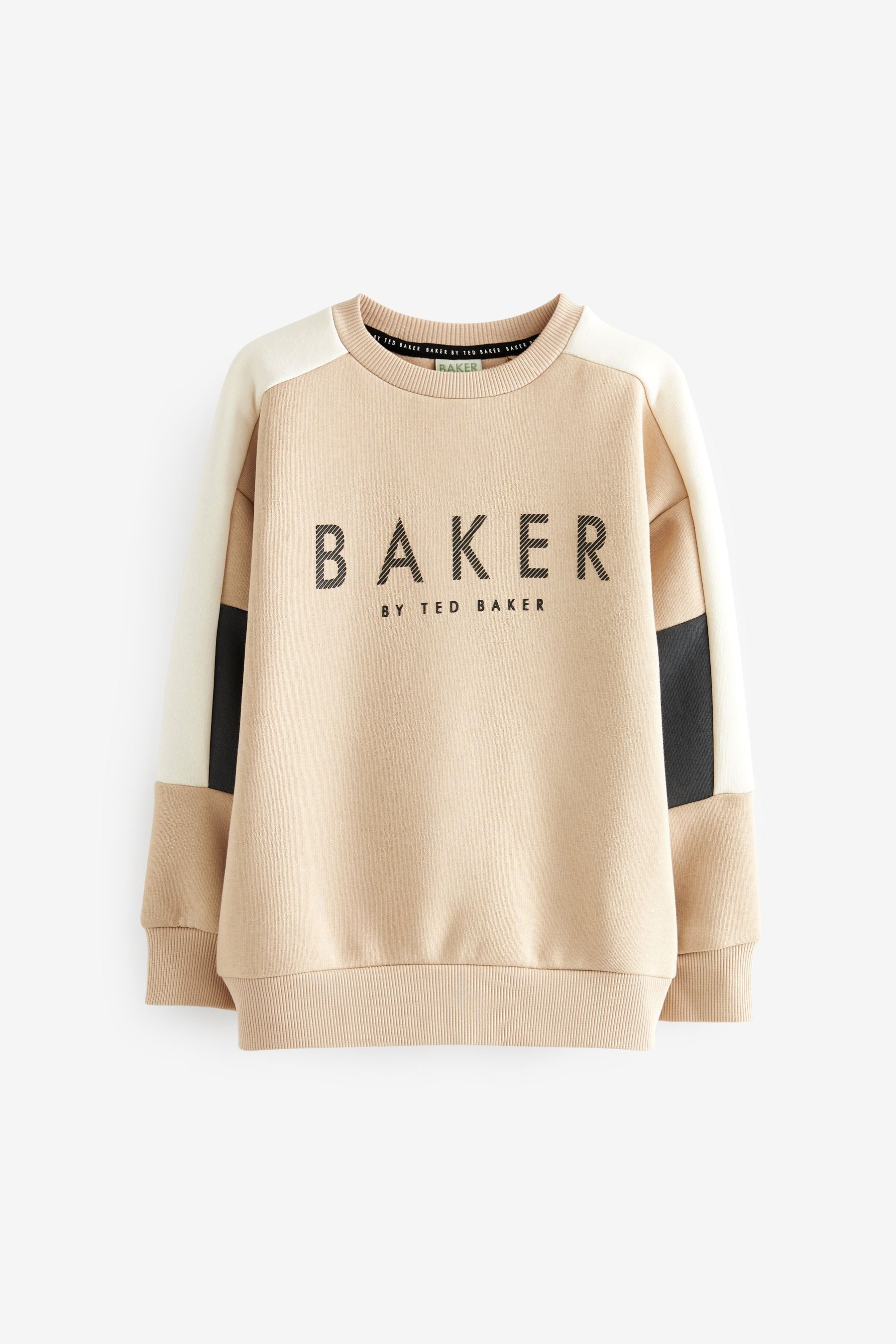 Stone Baker by Ted Baker Stone Colourblock Sweatshirt