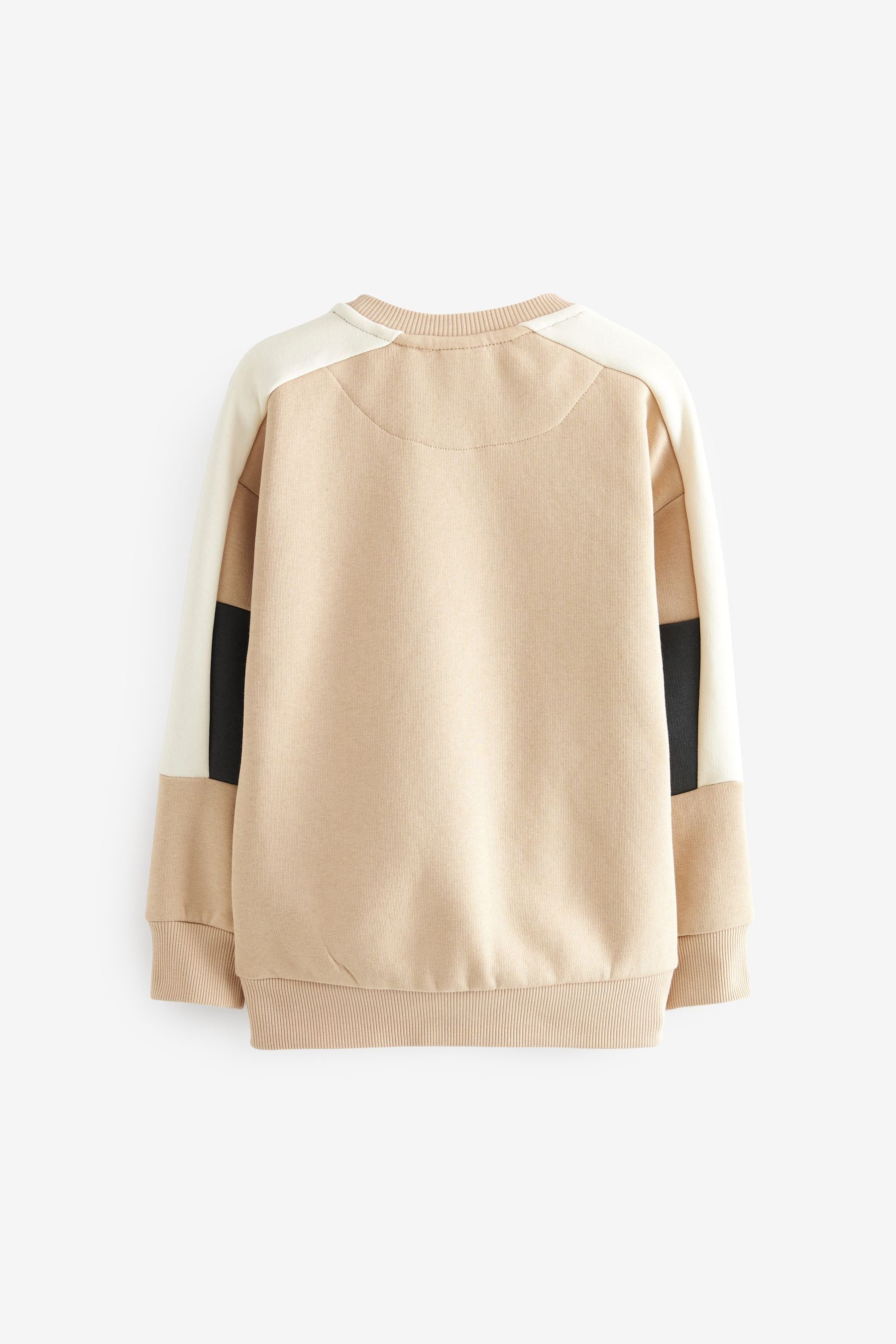 Stone Baker by Ted Baker Stone Colourblock Sweatshirt