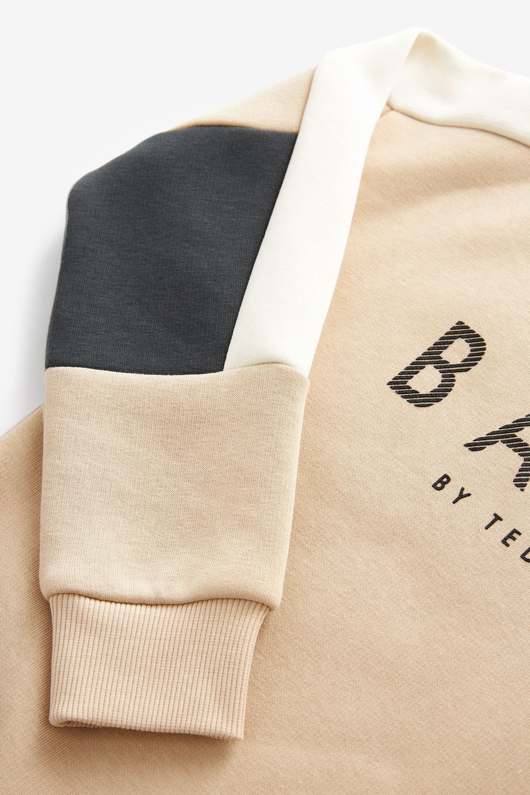 Stone Baker by Ted Baker Stone Colourblock Sweatshirt