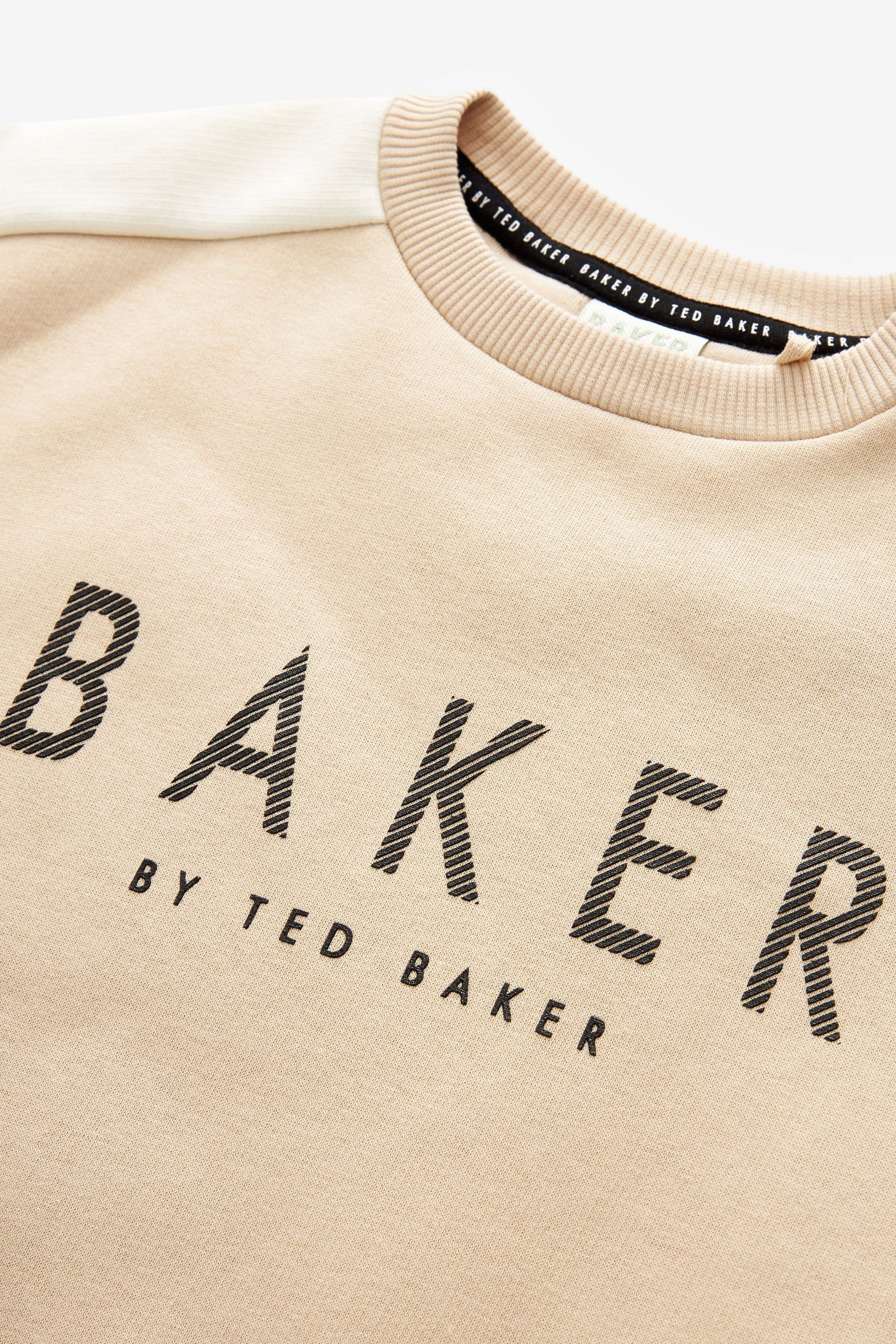 Stone Baker by Ted Baker Stone Colourblock Sweatshirt