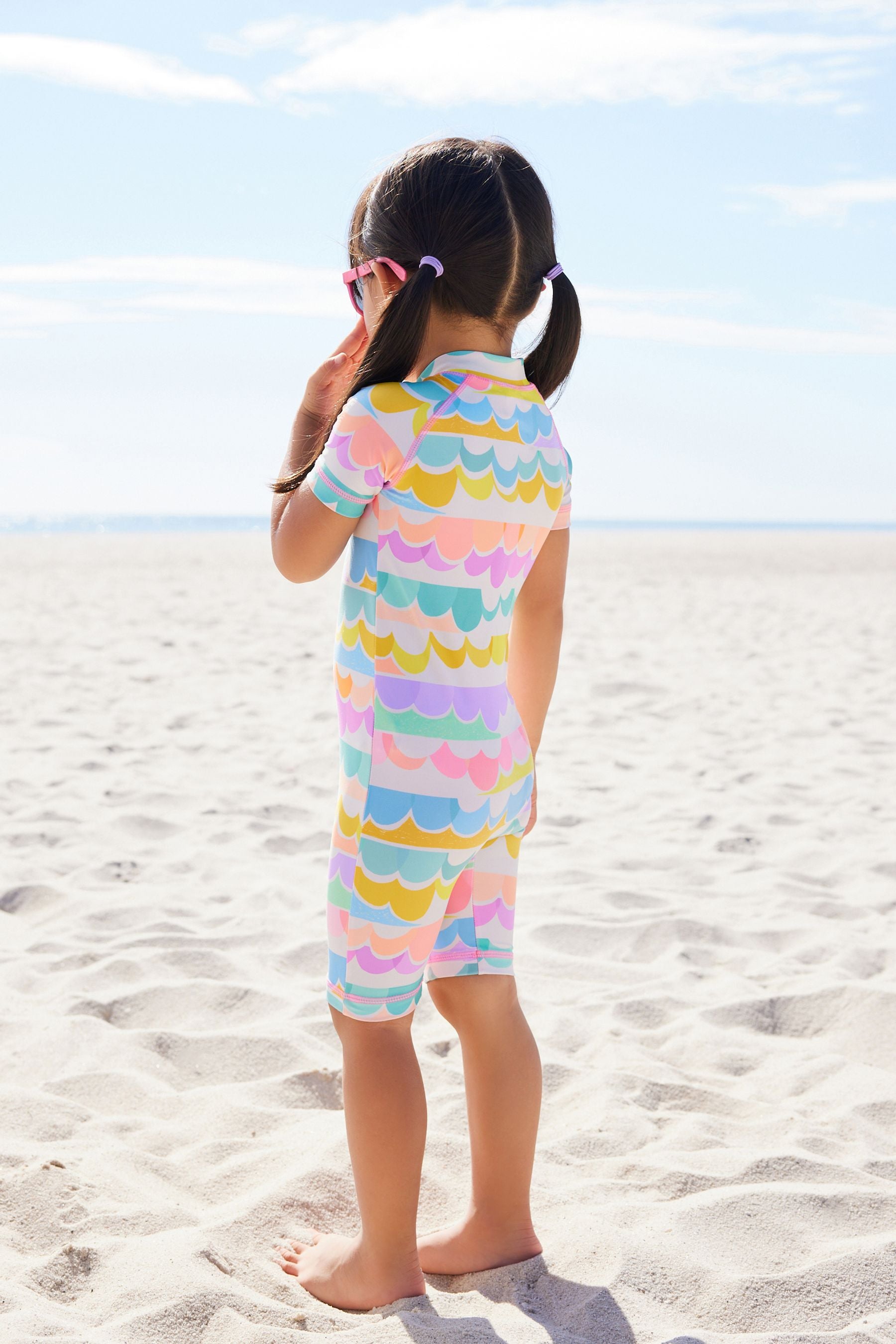 Multi Long leg Sunsafe Swimsuit (3mths-8yrs)