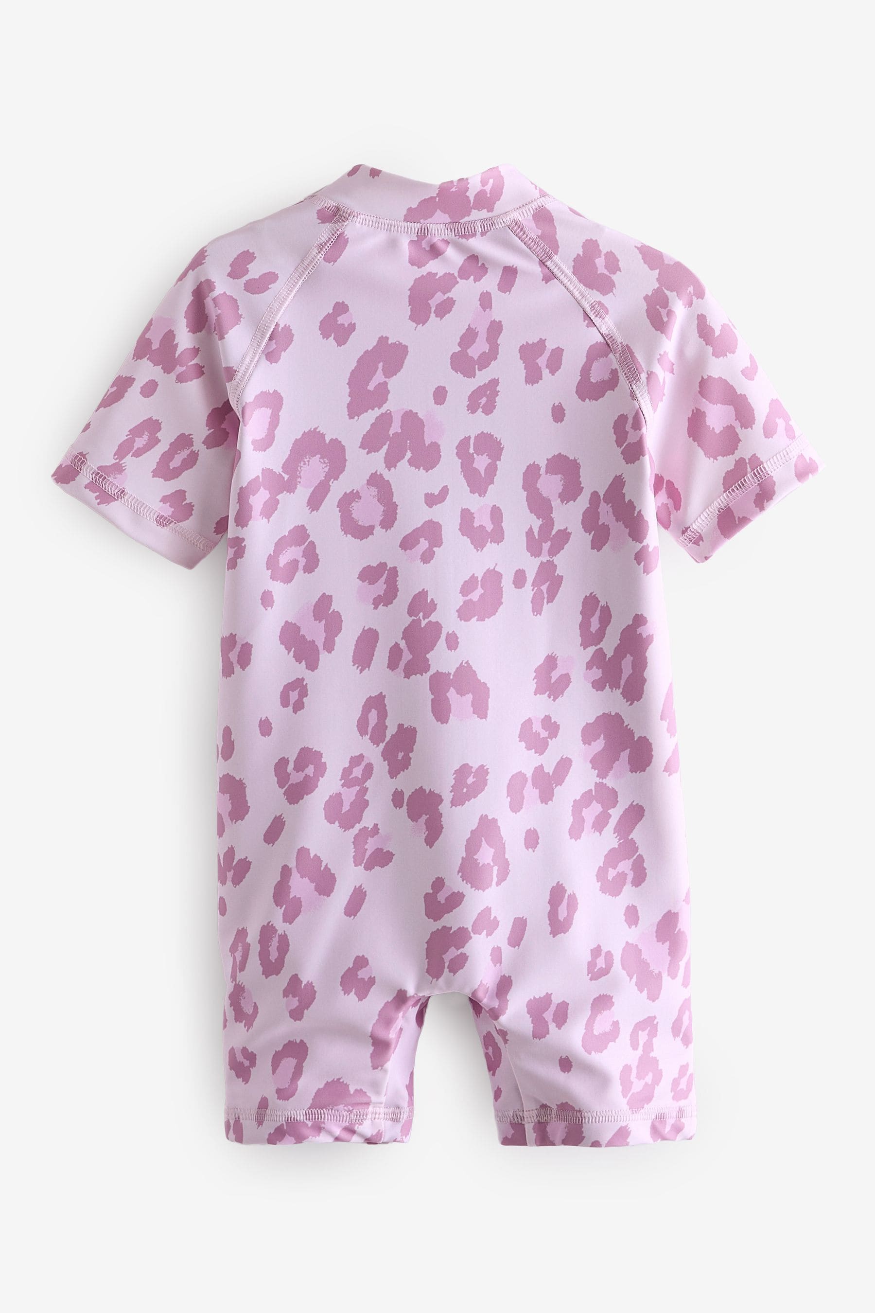 Purple Animal Print Sunsafe Swimsuit (3mths-7yrs)