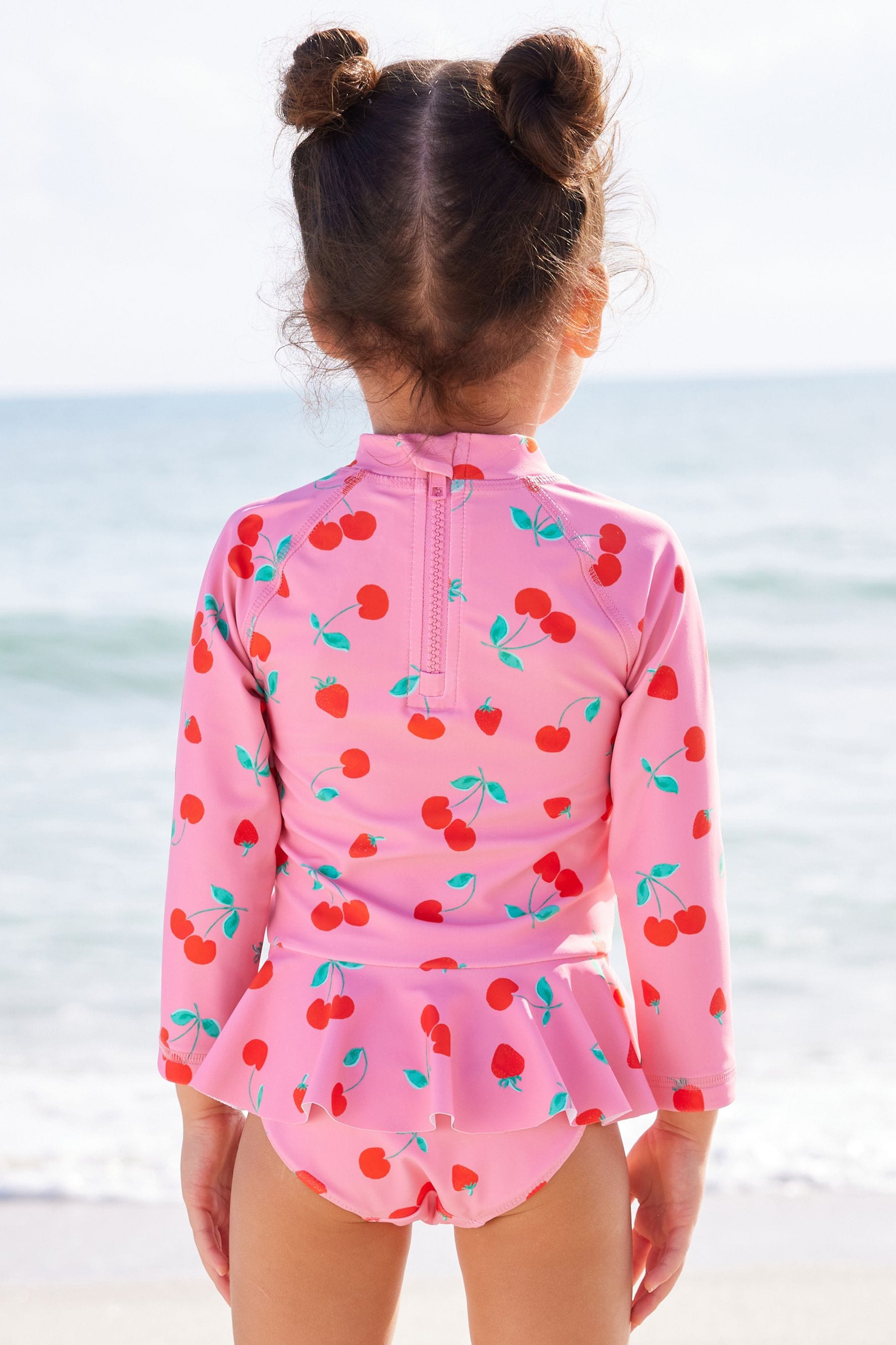 Pink Cherry Sunsafe Swim 2 Piece Set (3mths-7yrs)