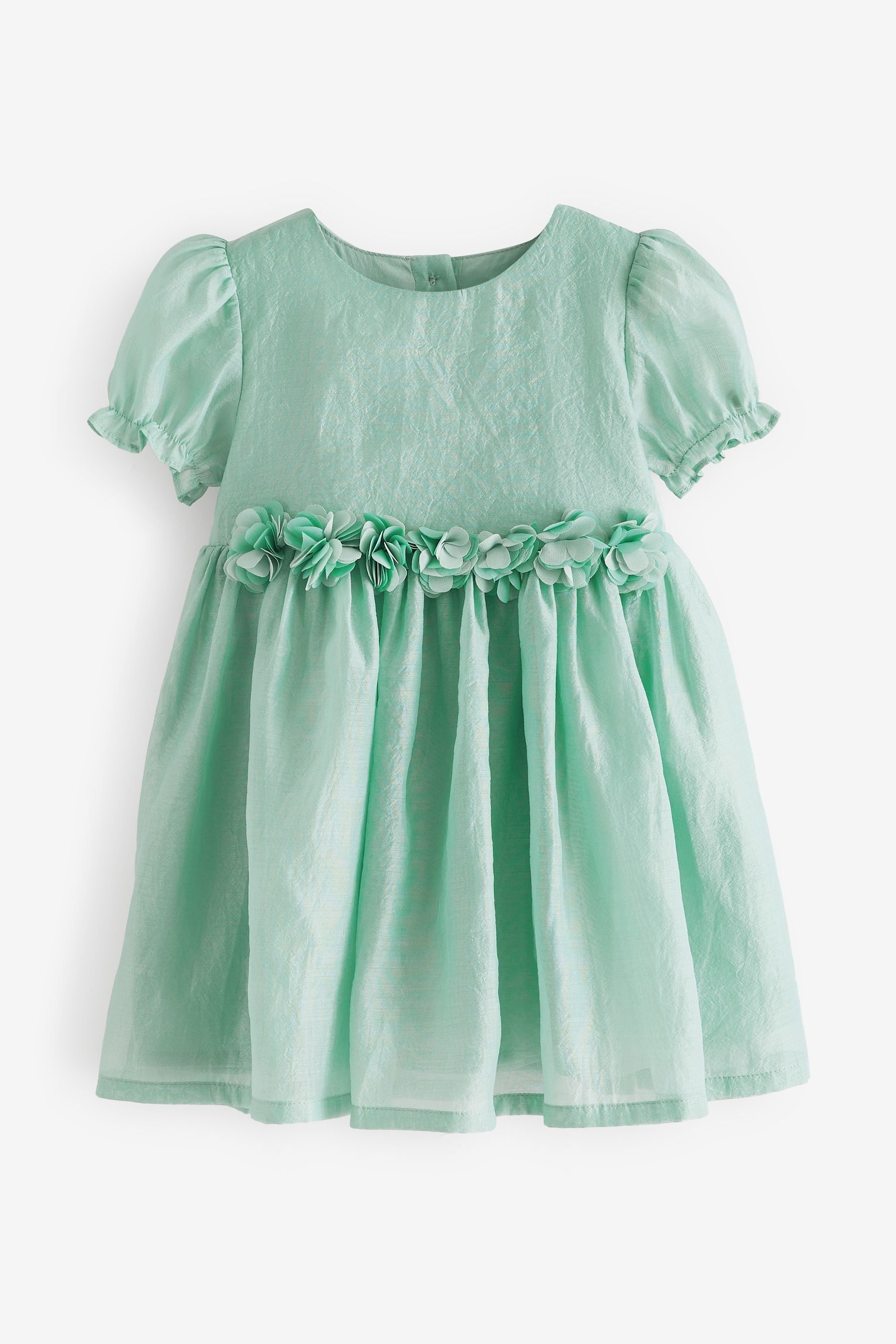 Mint Green Corsage Flower Girl Dress (3mths-8yrs)