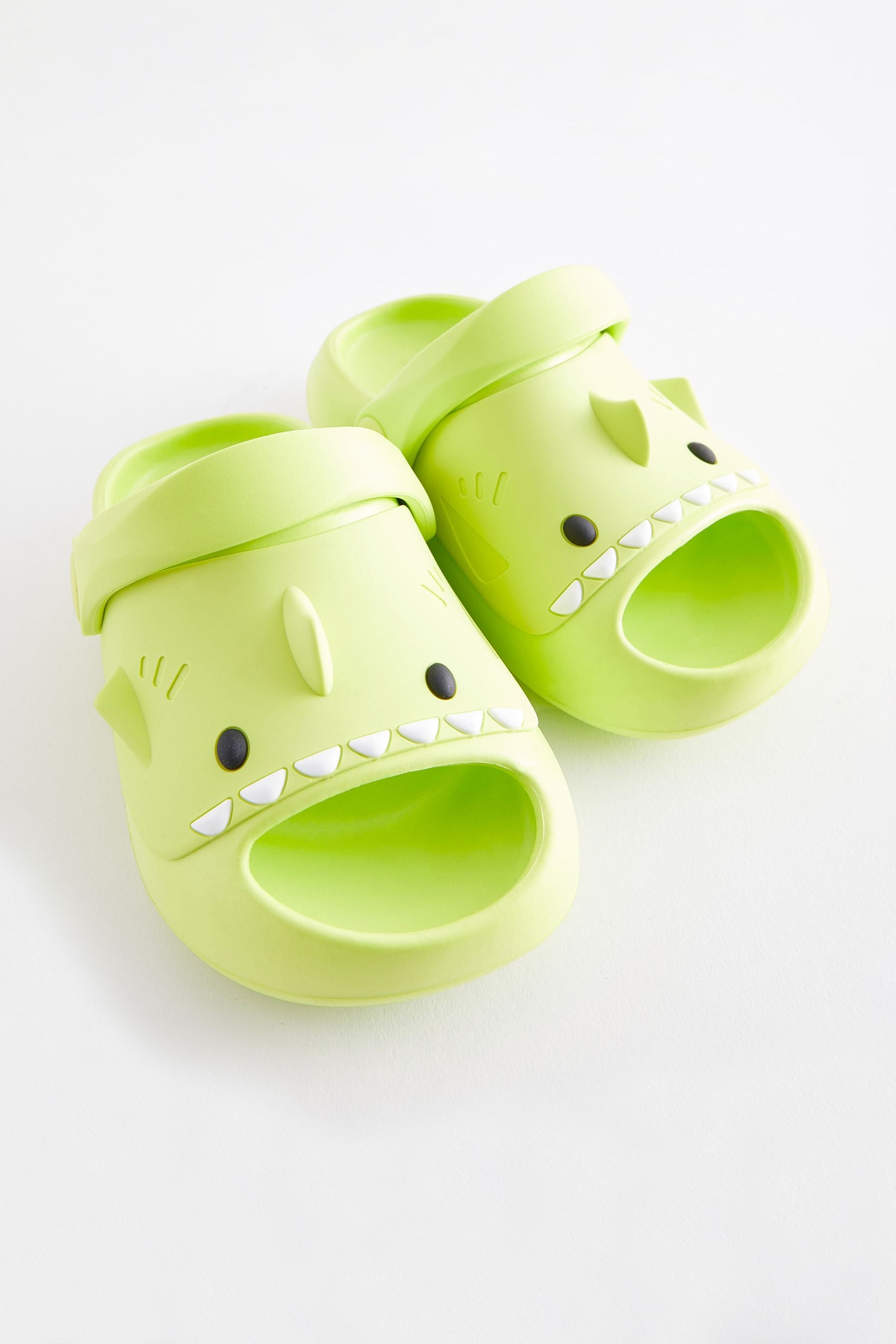 Lime Green Shark Character Sliders